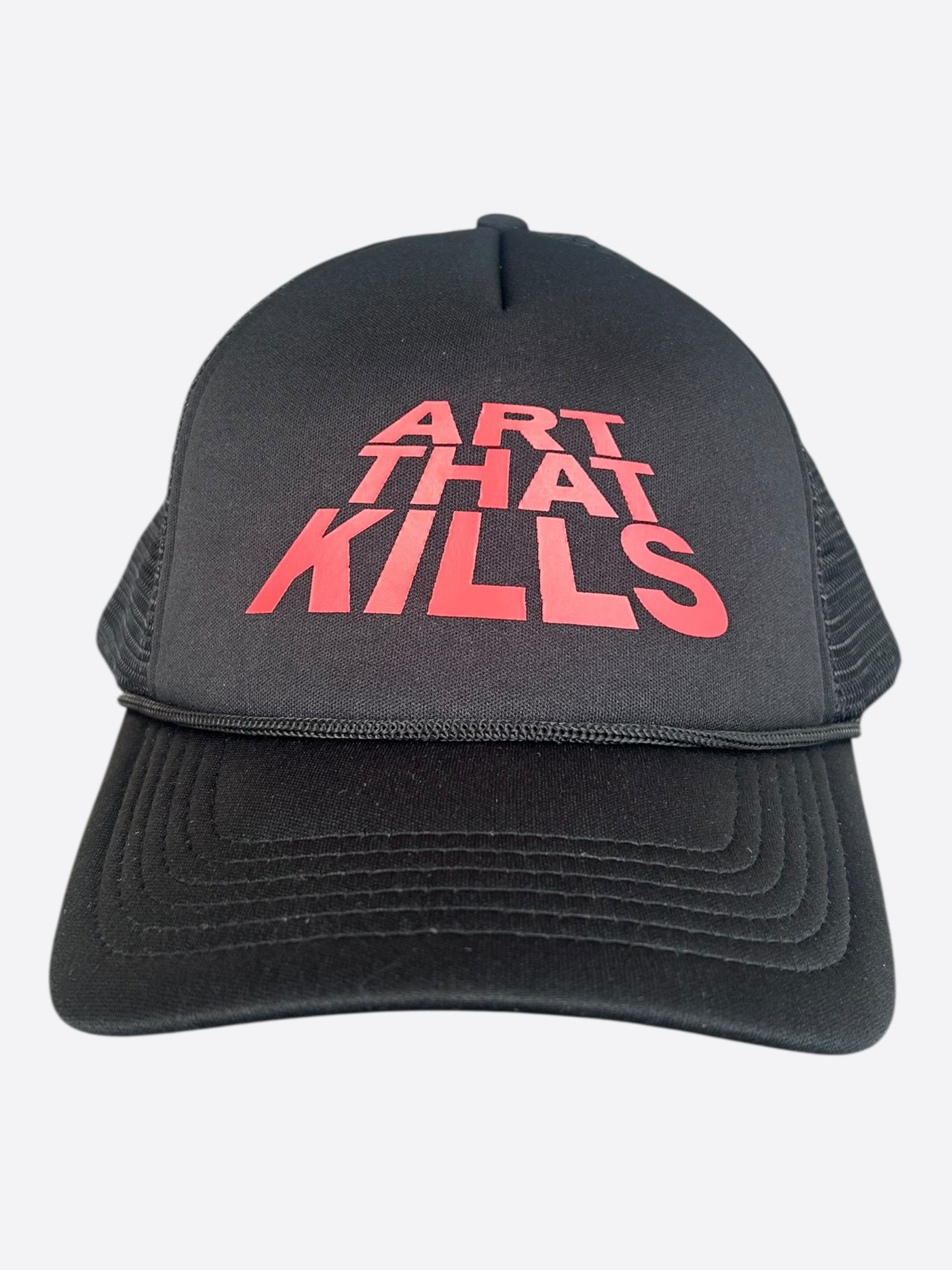Gallery Dept. Gallery Dept Black & Red Art That Kills Trucker Hat Size ONE SIZE - 1 Thumbnail