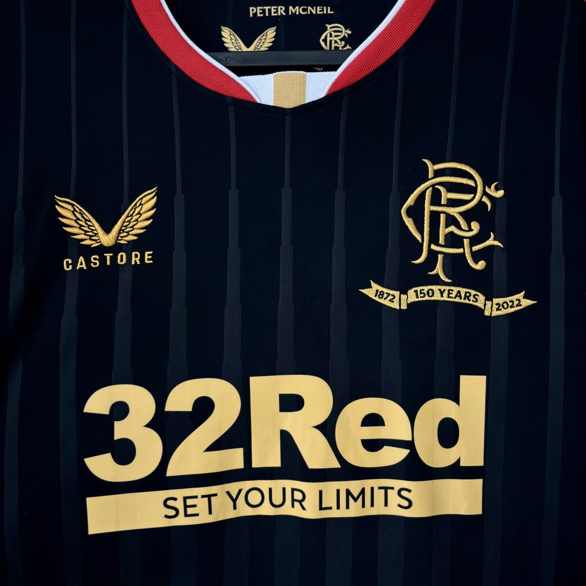 Castore 2021 2022 Rangers Glasgow Away Kit Castore Soccer Jersey Tee Size US L / EU 52-54 / 3 - 3 Thumbnail