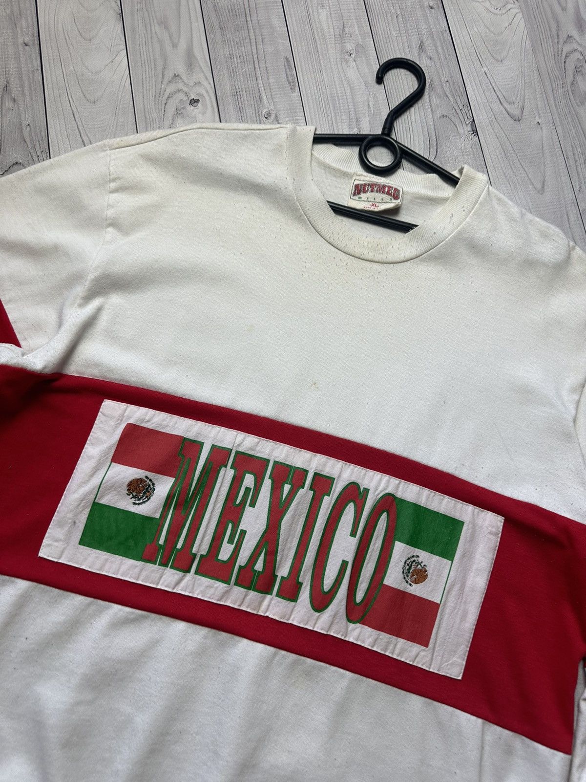 Vintage Vintage Mexico soccer sweatshirt big logo size XL Size US XL / EU 56 / 4 - 3 Thumbnail
