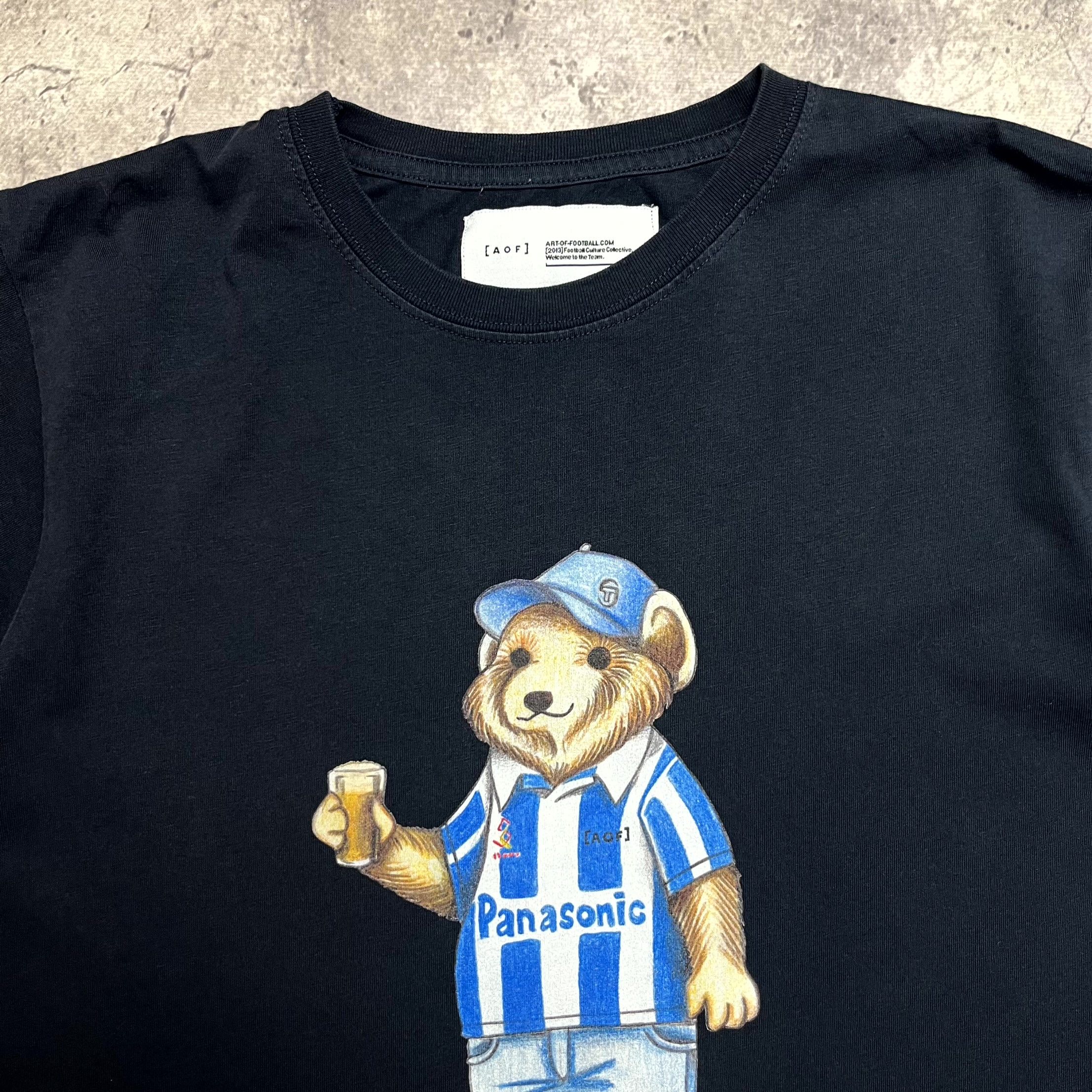 Other Bear Football Fan Graphic Black T-Shirt Panasonic Size S Size US S / EU 44-46 / 1 - 2 Thumbnail