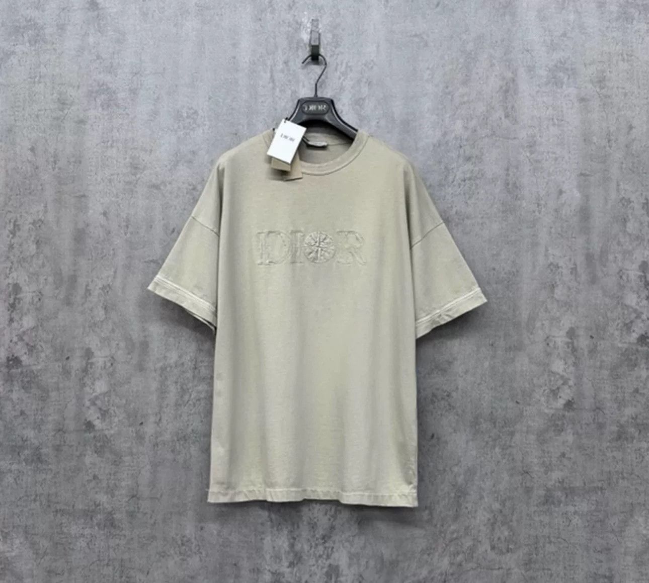 Dior x Stone Island Embroidered Logo Tee