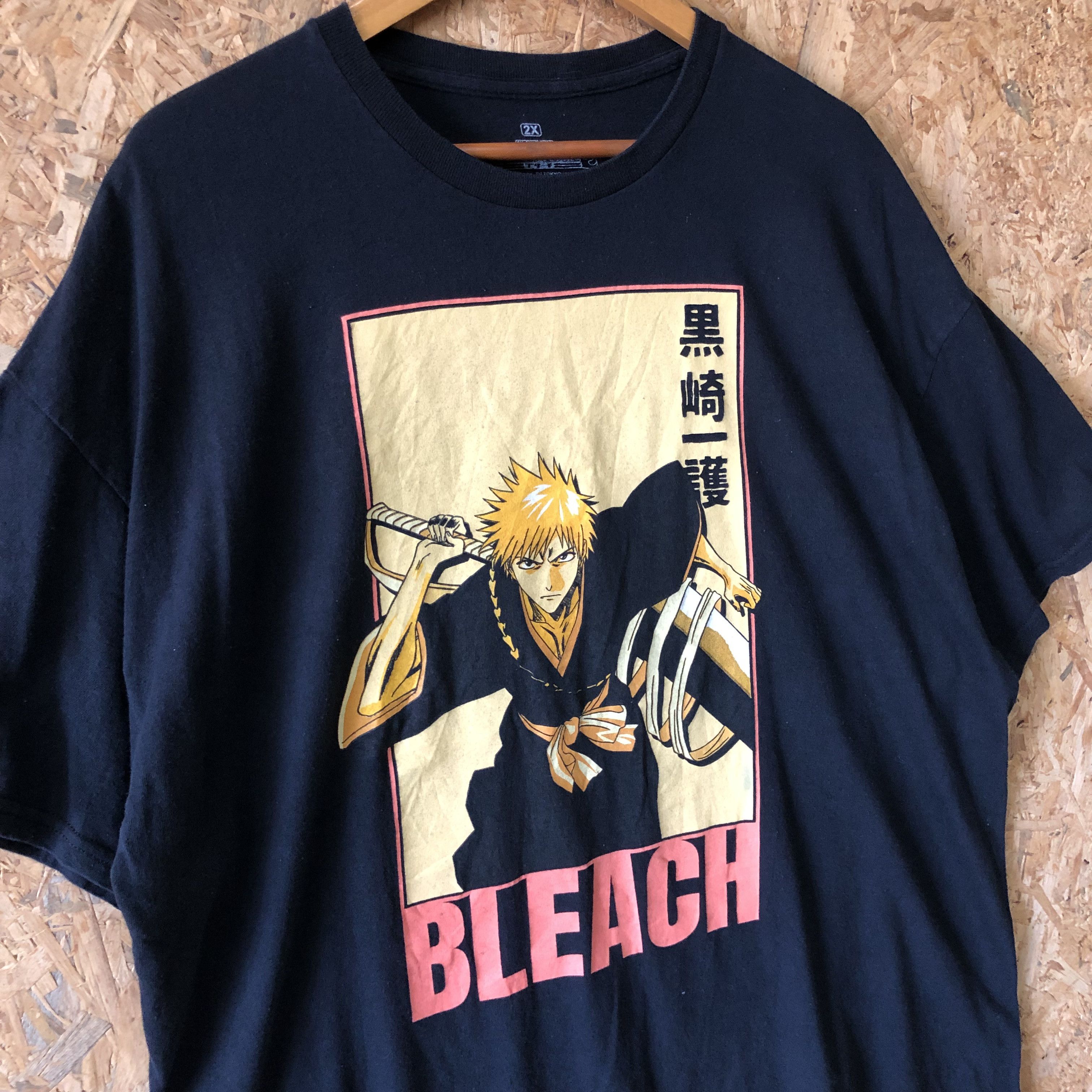 Anime Japan Anime BLEACH Ichigo Kurosaki TShirt Size US XXL / EU 58 / 5 - 3 Thumbnail