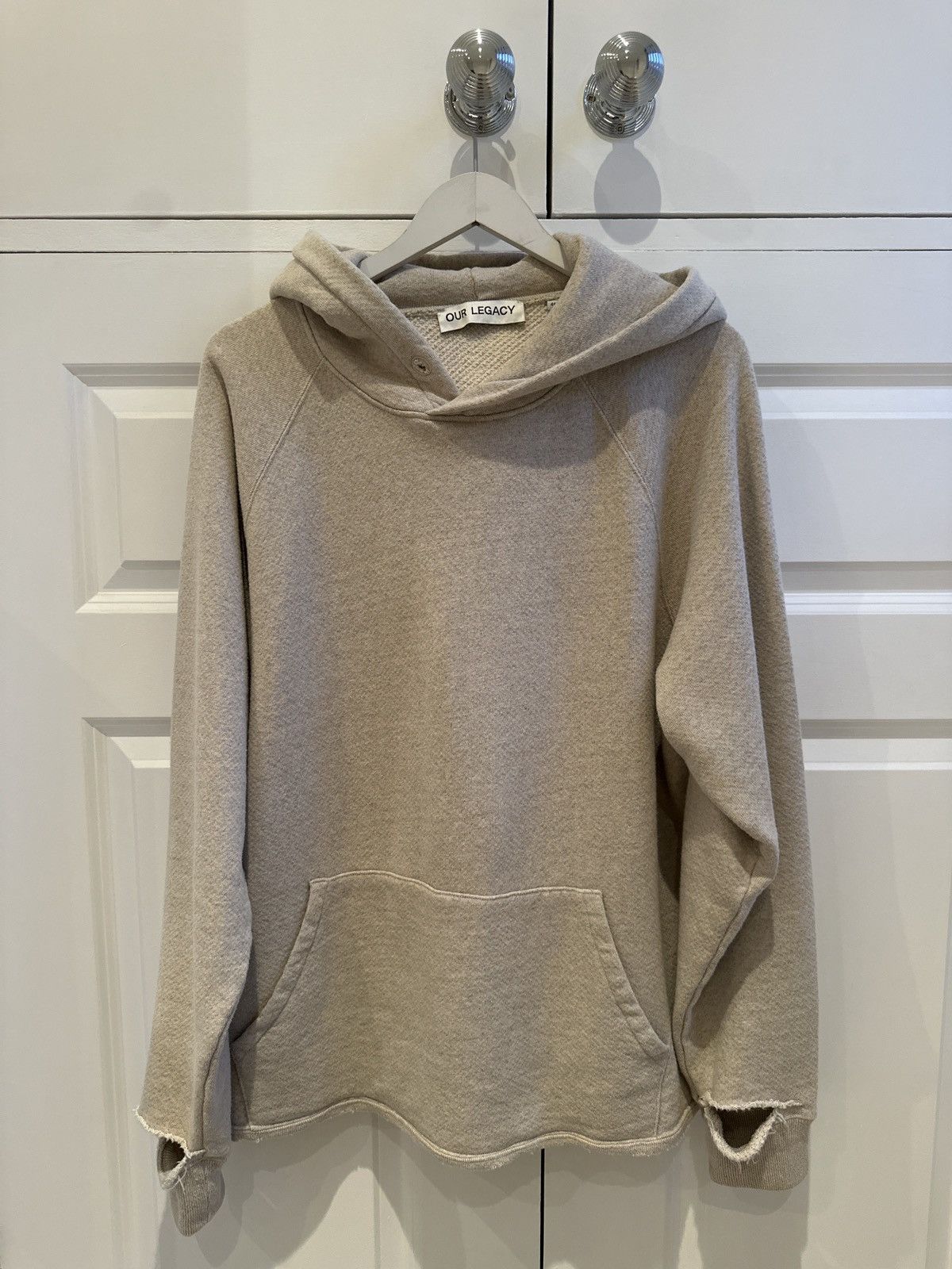 Our Legacy Our legacy slashed wrists hoodie | Grailed