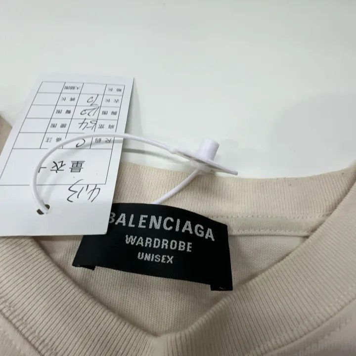 Balenciaga Balenciaga Balenciaga Logo Print Short Sleeve TShirt -2507 Size US S / EU 44-46 / 1 - 1 Thumbnail