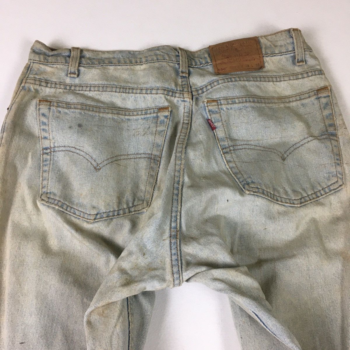 Levi's Vintage 90s Levi’s 550 Relaxed Fit Tapered Leg Size US 38 / EU 54 - 10 Thumbnail