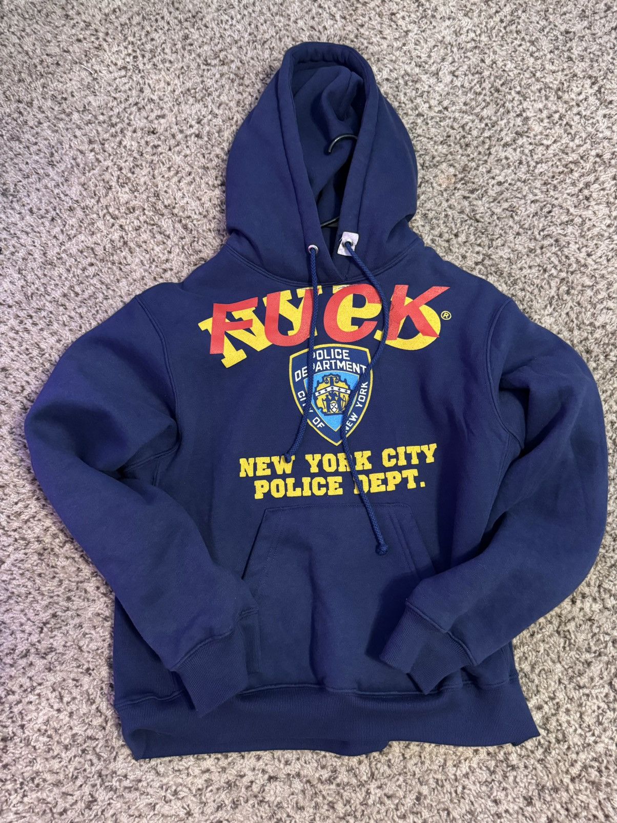 (B).Stroy (b).stroy FUCK NYPD Size US L / EU 52-54 / 3 - 1 Thumbnail