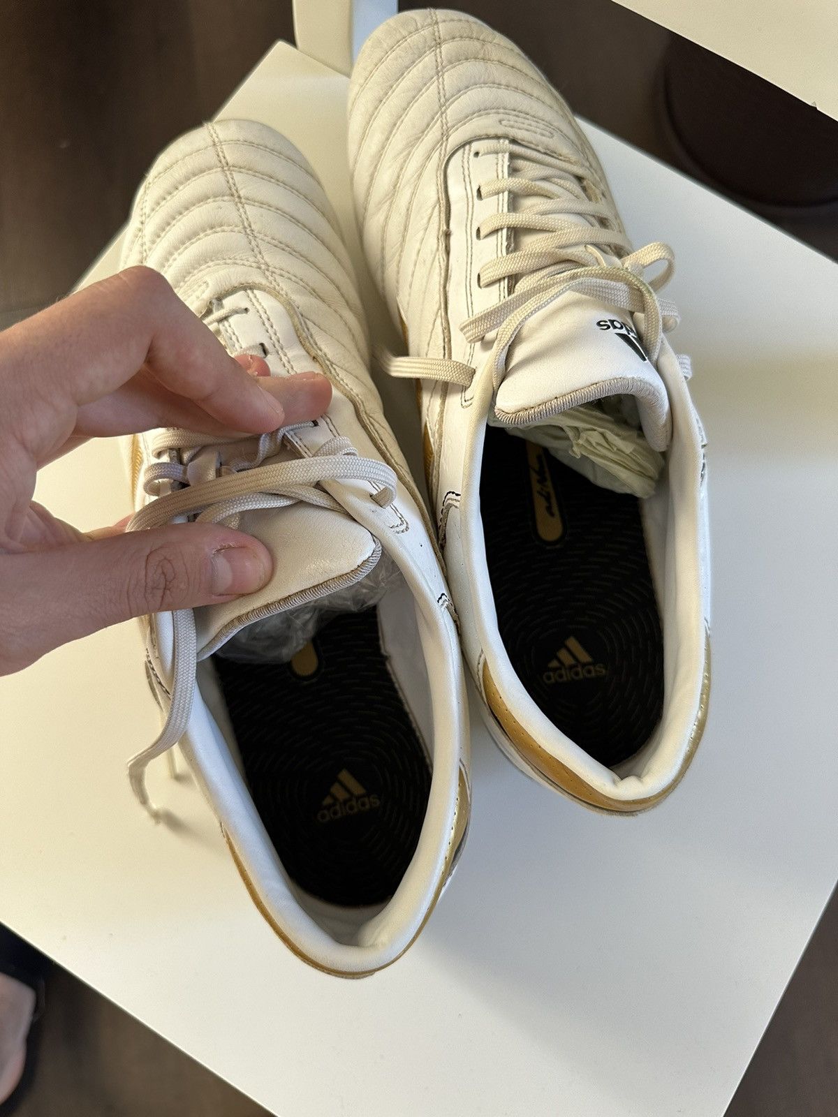 Adidas Vintage Adidas BlueNova 11 US White Size US 11 / EU 44 - 13 Thumbnail