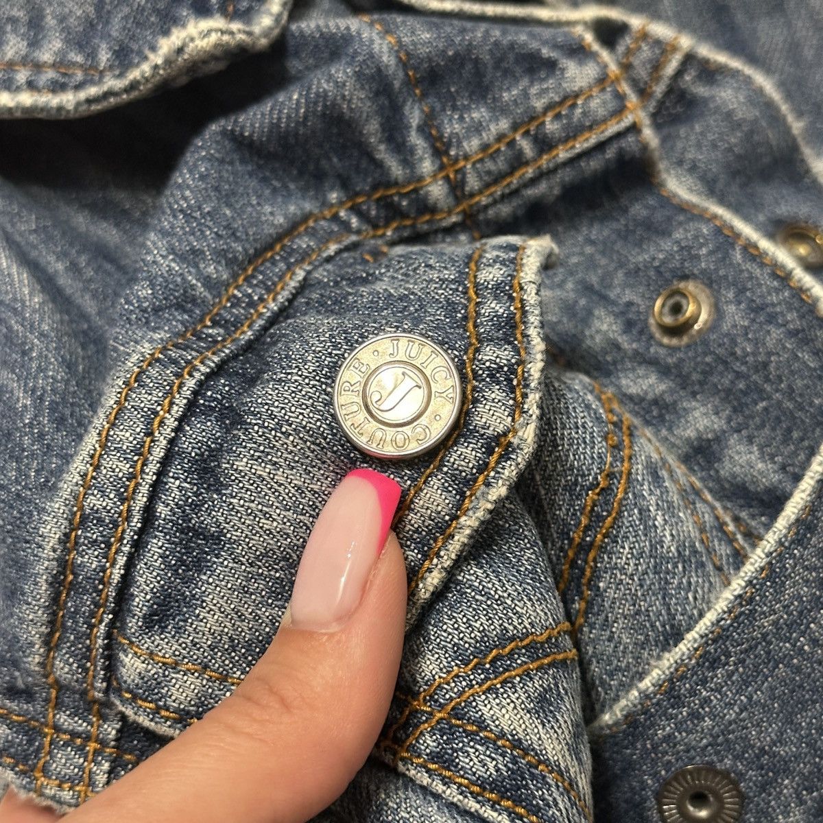 Juicy Couture Jeans Juisy Couture jeans jacket made in U.S.A. Size S / US 4 / IT 40 - 12 Thumbnail