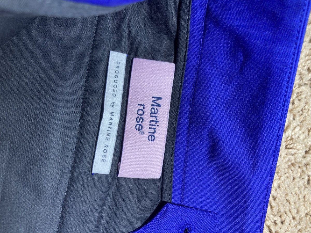 Martine Rose New SS21 Martine Rose Zipper Suit Pants Royal 2021 Size US 30 / EU 46 - 7 Thumbnail