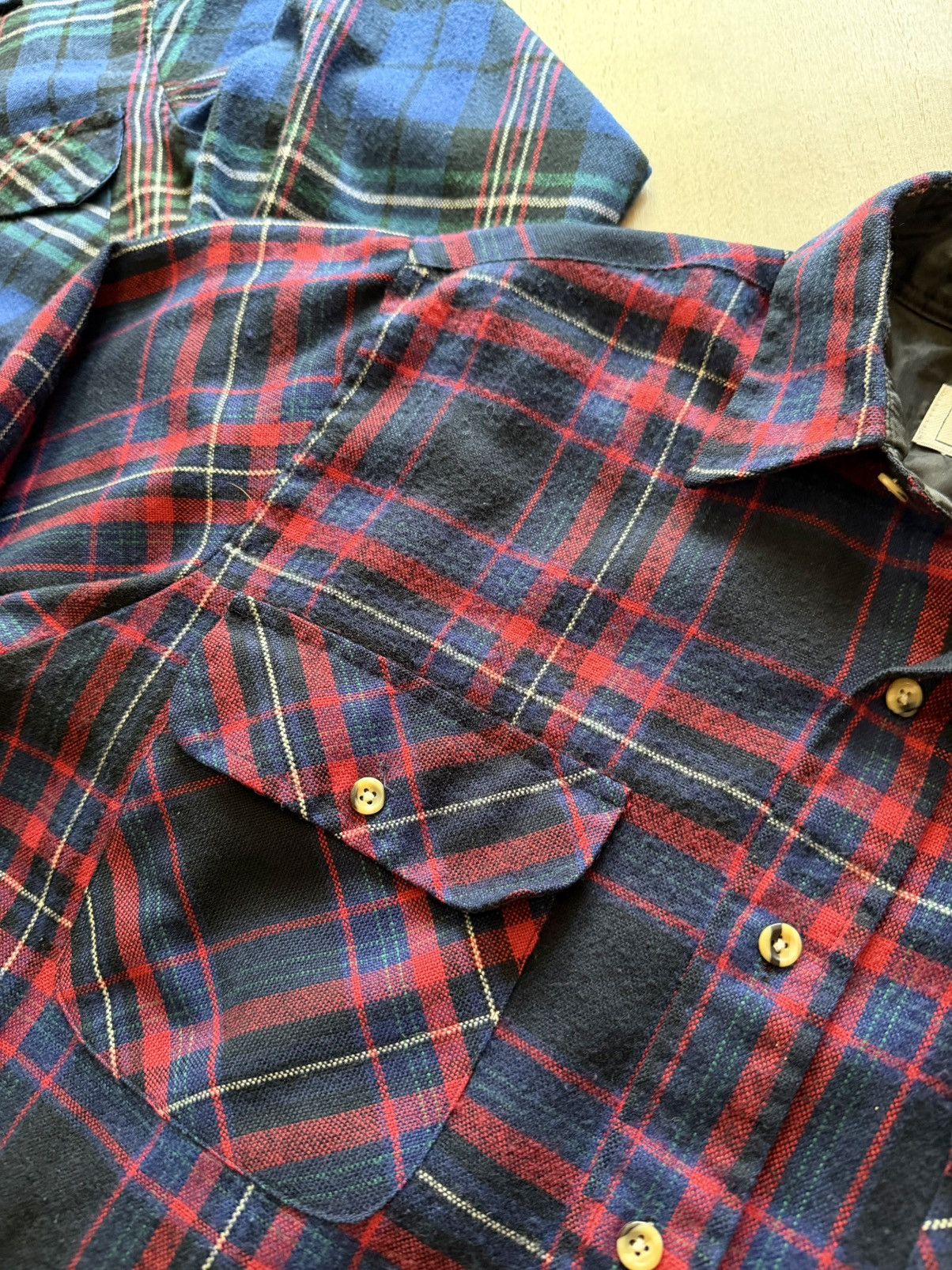 Vintage 2 Vintage 70s Sears The Mens Store Flannel Wool Blend Sz M Size US M / EU 48-50 / 2 - 3 Thumbnail