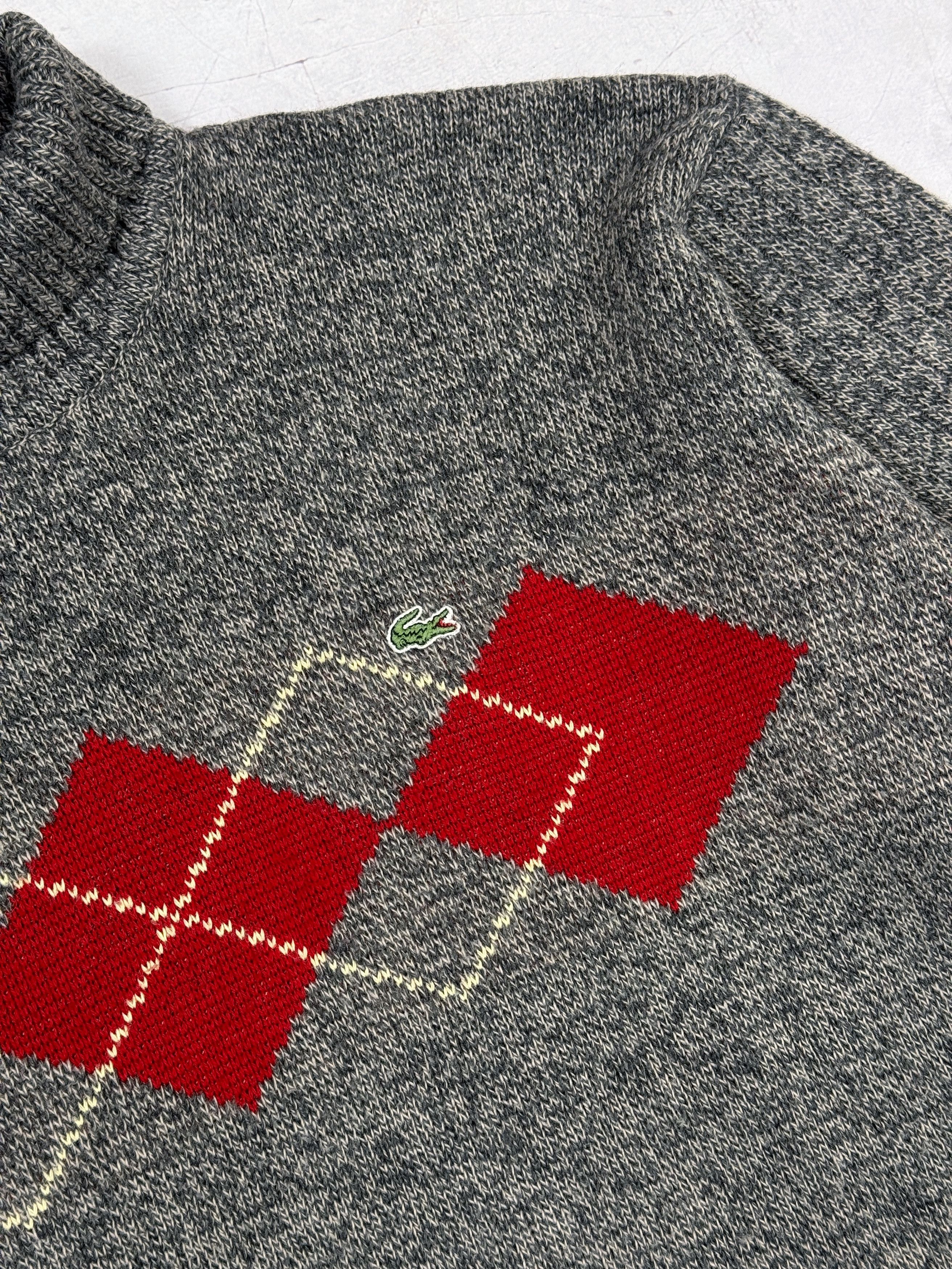 Lacoste × Vintage Vintage Lacoste Turtleneck Sweater & Rombed Size US L / EU 52-54 / 3 - 7 Thumbnail