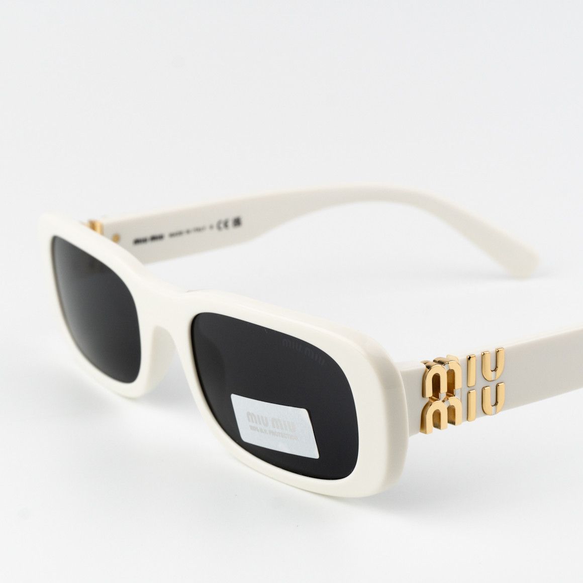 Miu Miu NEW Miu Miu MU08ZS 1425S0 GLIMPSE Rectangle Women Sunglasses Size ONE SIZE - 7 Thumbnail
