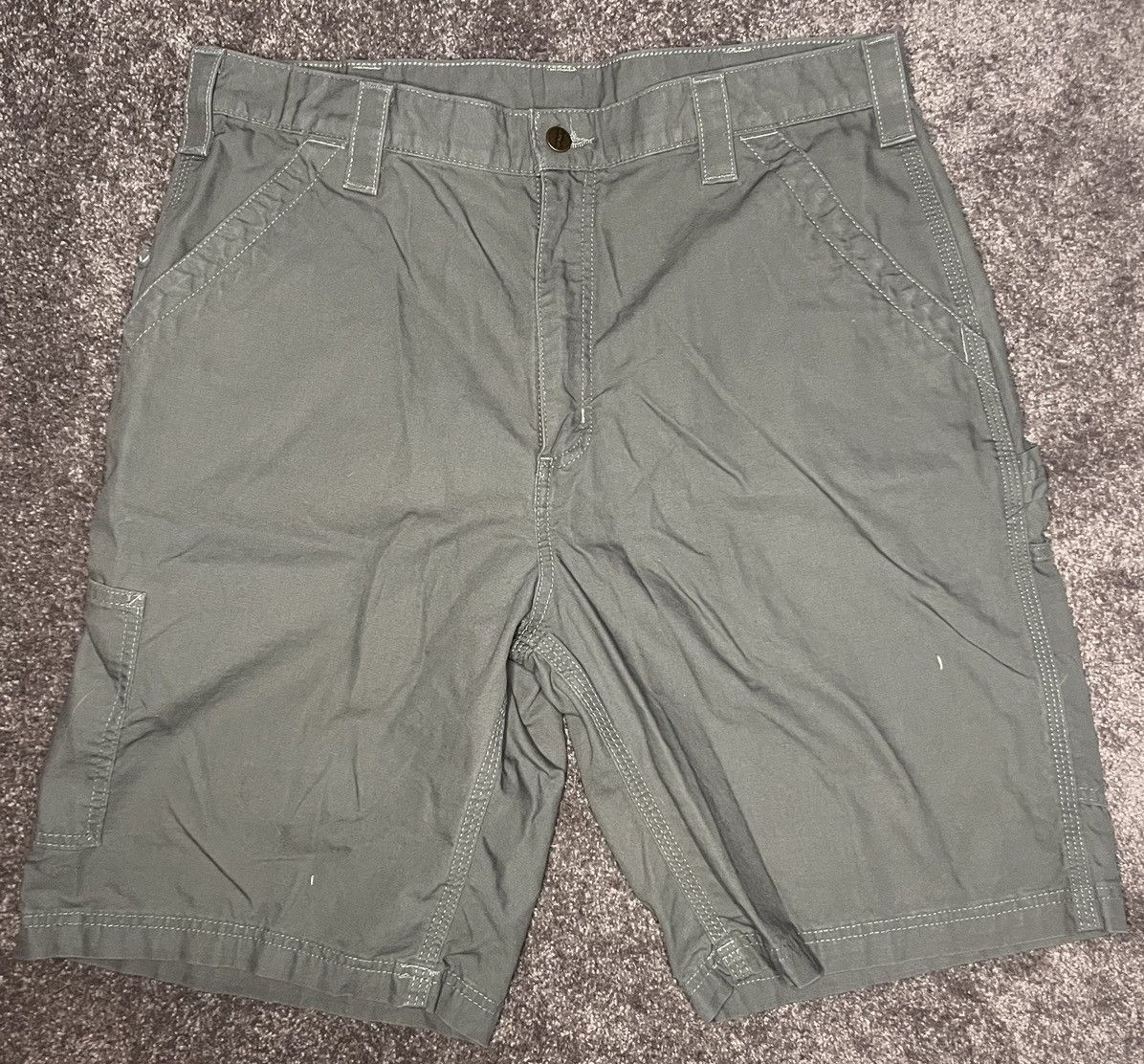 Carhartt Grey carhartt shorts Size US 36 / EU 52 - 1 Thumbnail