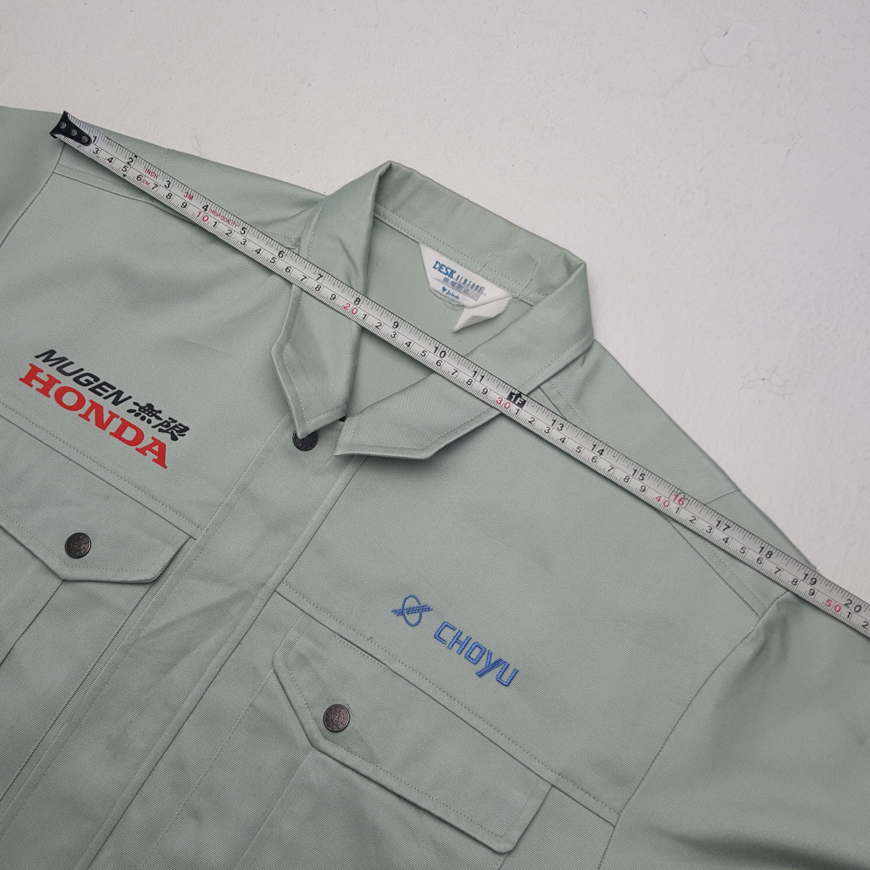 Honda × Japanese Brand × Vintage Vintage Mugen Honda Japanese Racing Team Custom Art Jacket Size US M / EU 48-50 / 2 - 6 Thumbnail
