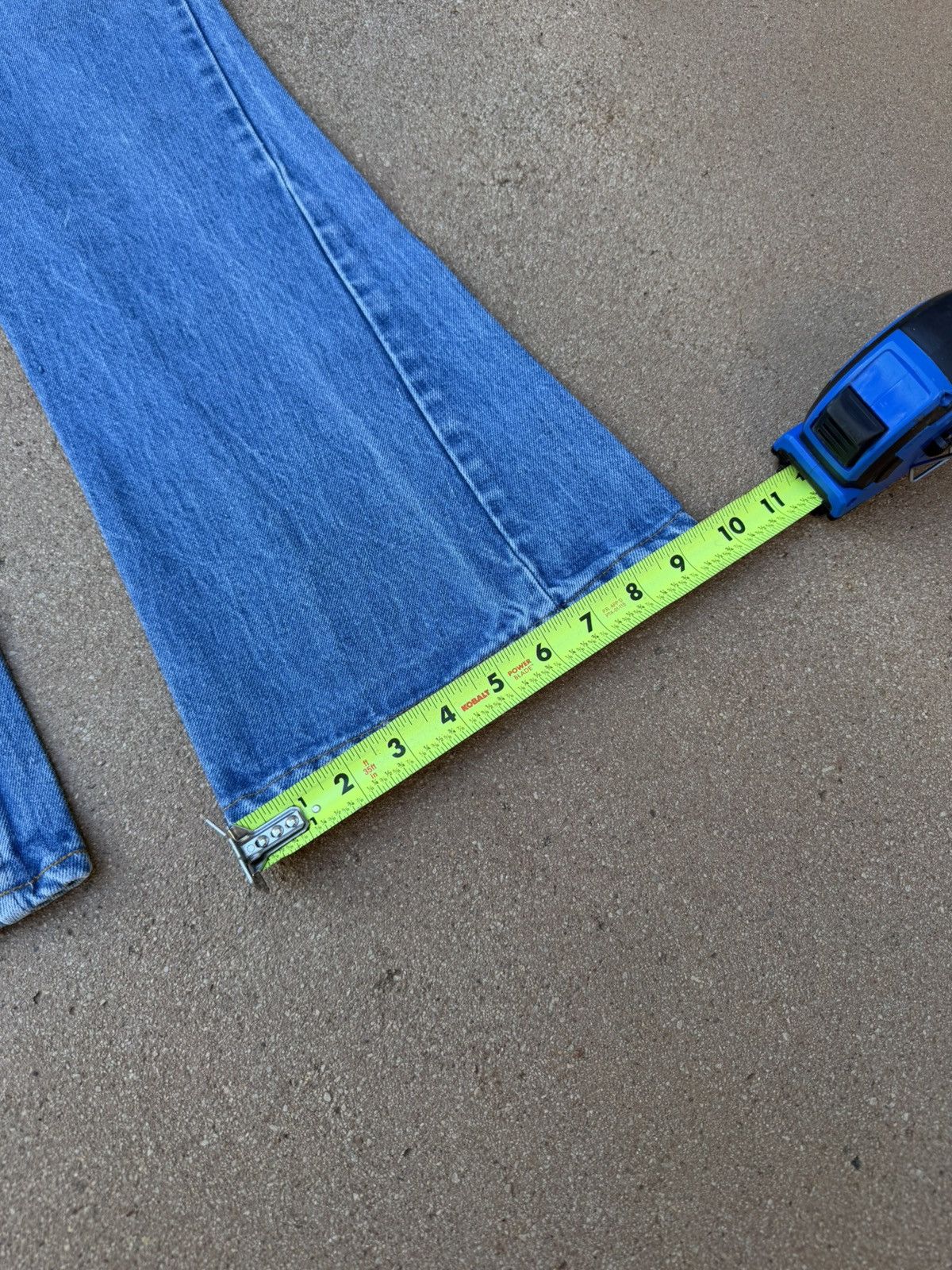 Levi's Vtg 70’s Levi’s 646 Orange Tab Bellbottom Flare Jeans 28x29 Size US 28 / EU 44 - 11 Thumbnail