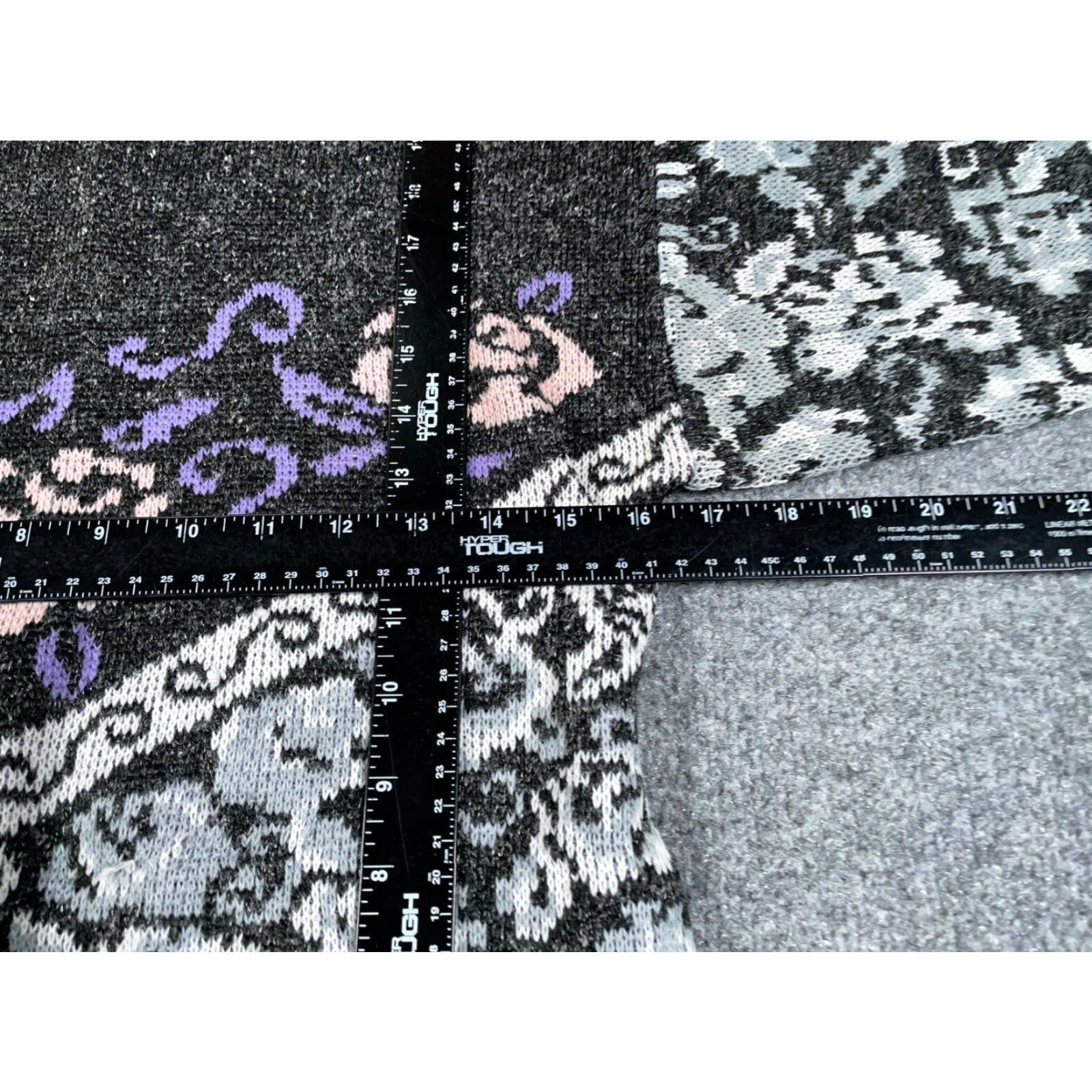 Vintage VTG Stefano Gray Floral Paisley High Neck Sweater Women's XS Knit Pullover 80s 90s Classic Preppy, Chilips (Note: remove this will cause incorrect). Size XS / US 0-2 / IT 36-38 - 6 Thumbnail