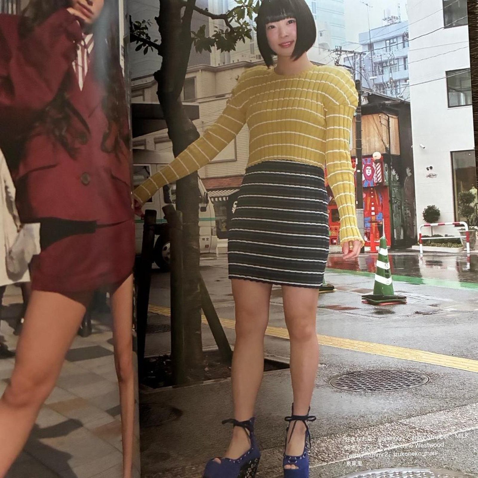 Japanese Brand MiKiOSAKABE Fruits magazine Top Vidol streets photo catalog Size ONE SIZE - 5 Thumbnail
