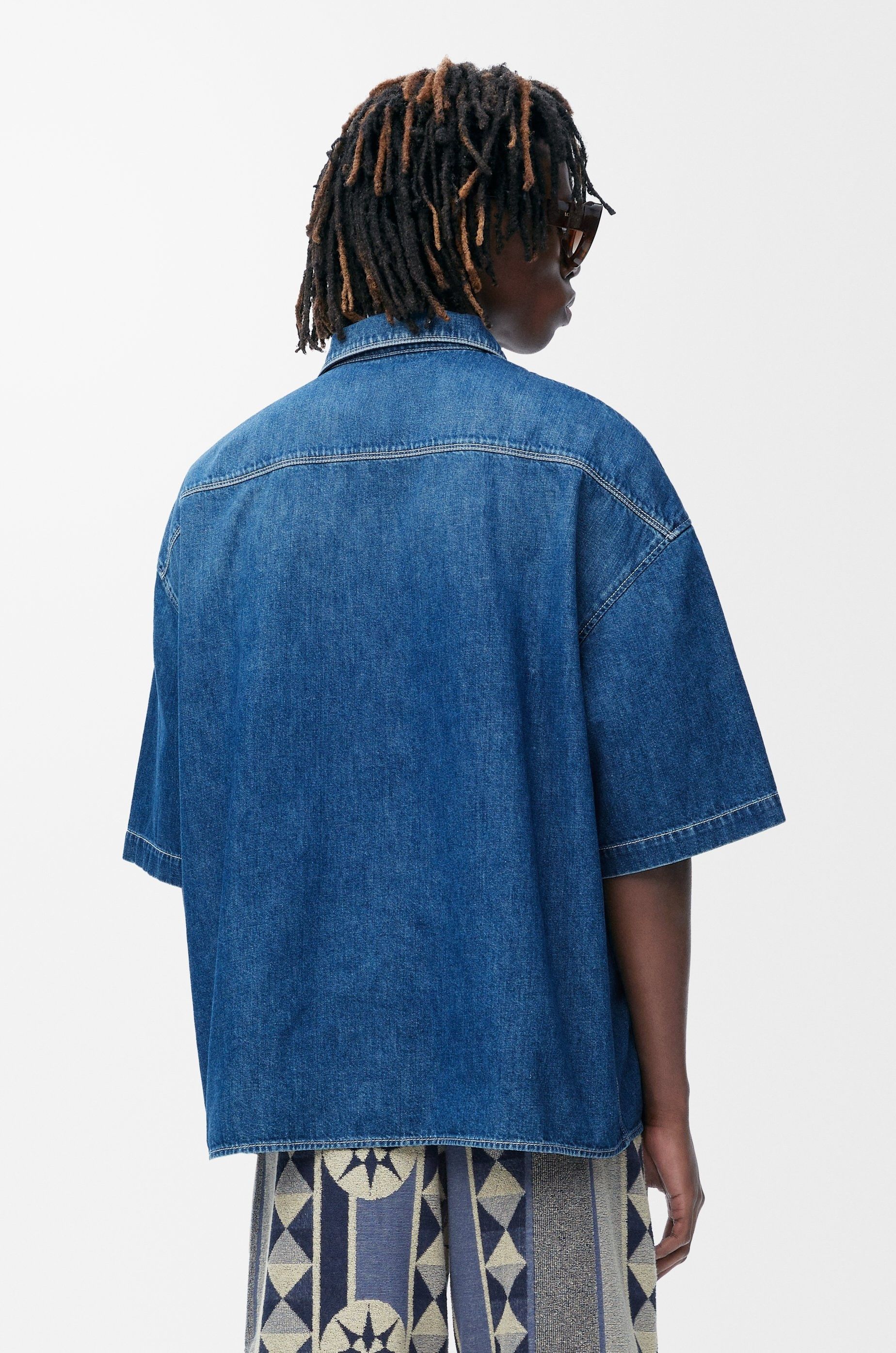 Loewe o1w1db10426 Shirts in Blue Size US M / EU 48-50 / 2 - 2 Thumbnail