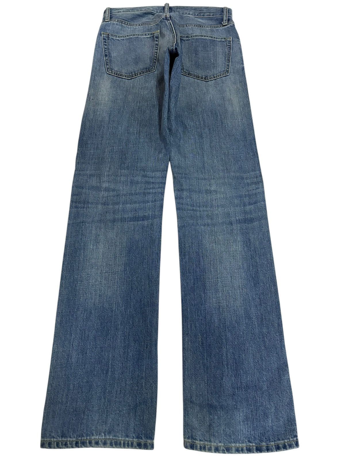 Japanese Brand × Kaihara Denim × Self Edge 90s Vintage Kaihara Uniqlo Selvedge Blue Washed Jeans Size US 28 / EU 44 - 3 Thumbnail