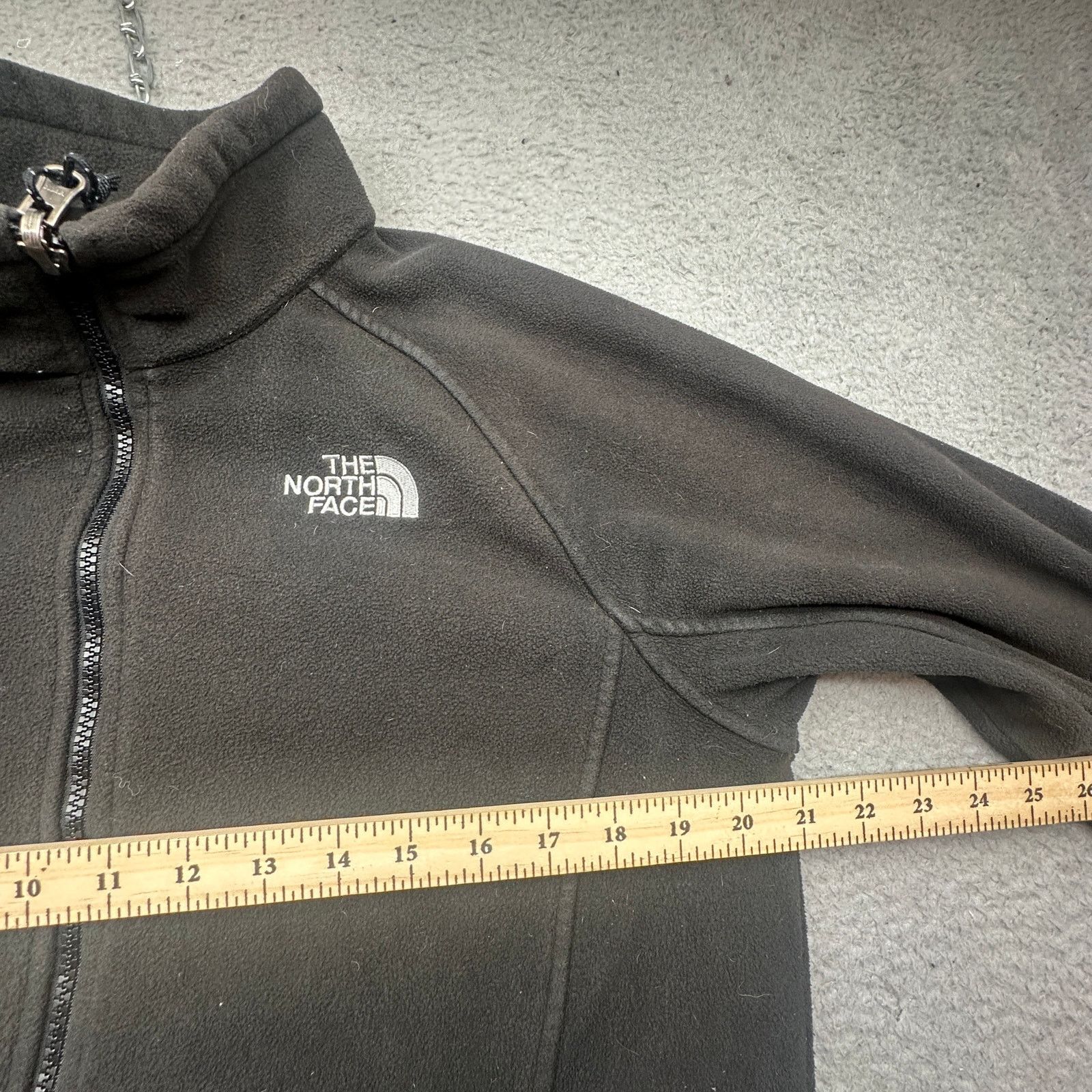 The North Face The North Face Fleece Full Zip Jacket Womens Large Black Size M / US 6-8 / IT 42-44 - 5 Thumbnail
