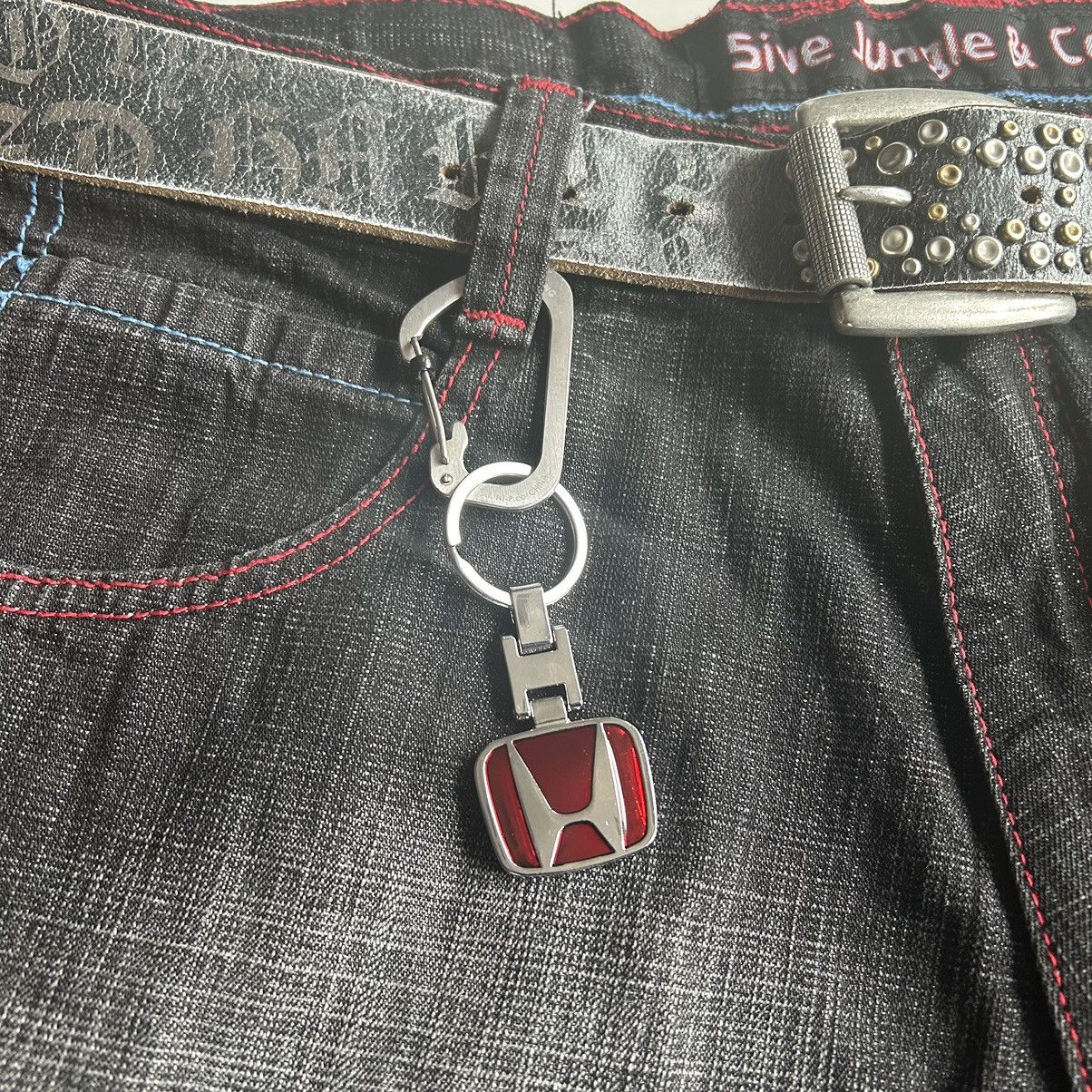 Honda × Japanese Brand Vintage Y2K 2000s style Honda emblem key fob skate keychain Size ONE SIZE - 2 Thumbnail