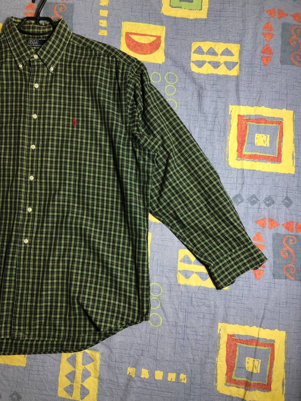 Polo Ralph Lauren × Ralph Lauren × Vintage Vintage POLO RALPH LAUREN Button Up Shirt rare 90s Size US XL / EU 56 / 4 - 6 Thumbnail