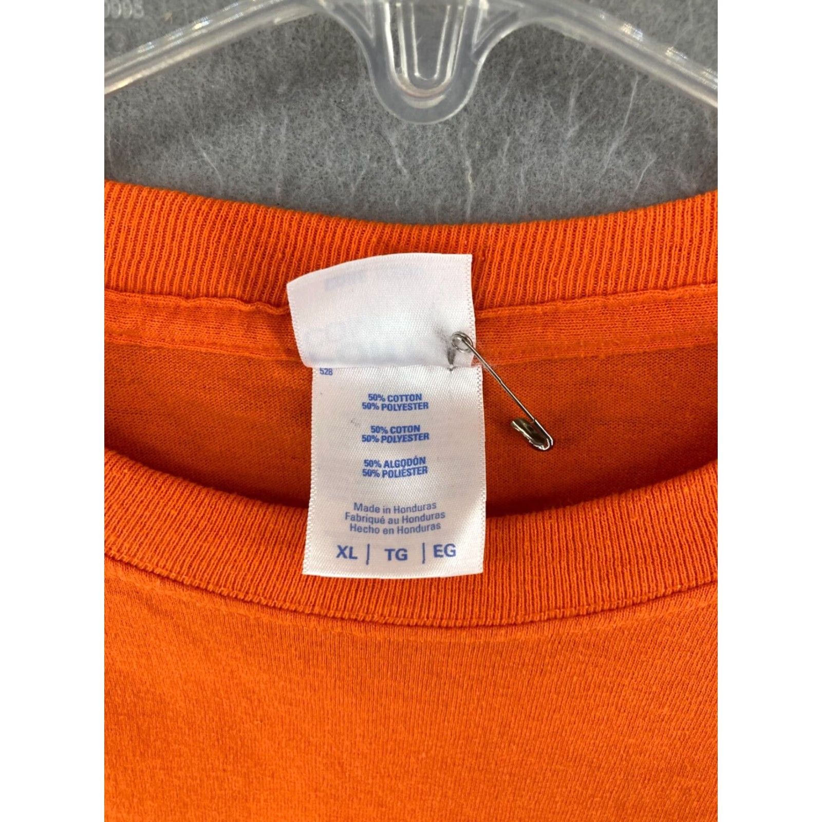 Port & Company Cheetos Mac N Cheese Mens Promo TShirt XL Orange Logo Size US XL / EU 56 / 4 - 6 Thumbnail