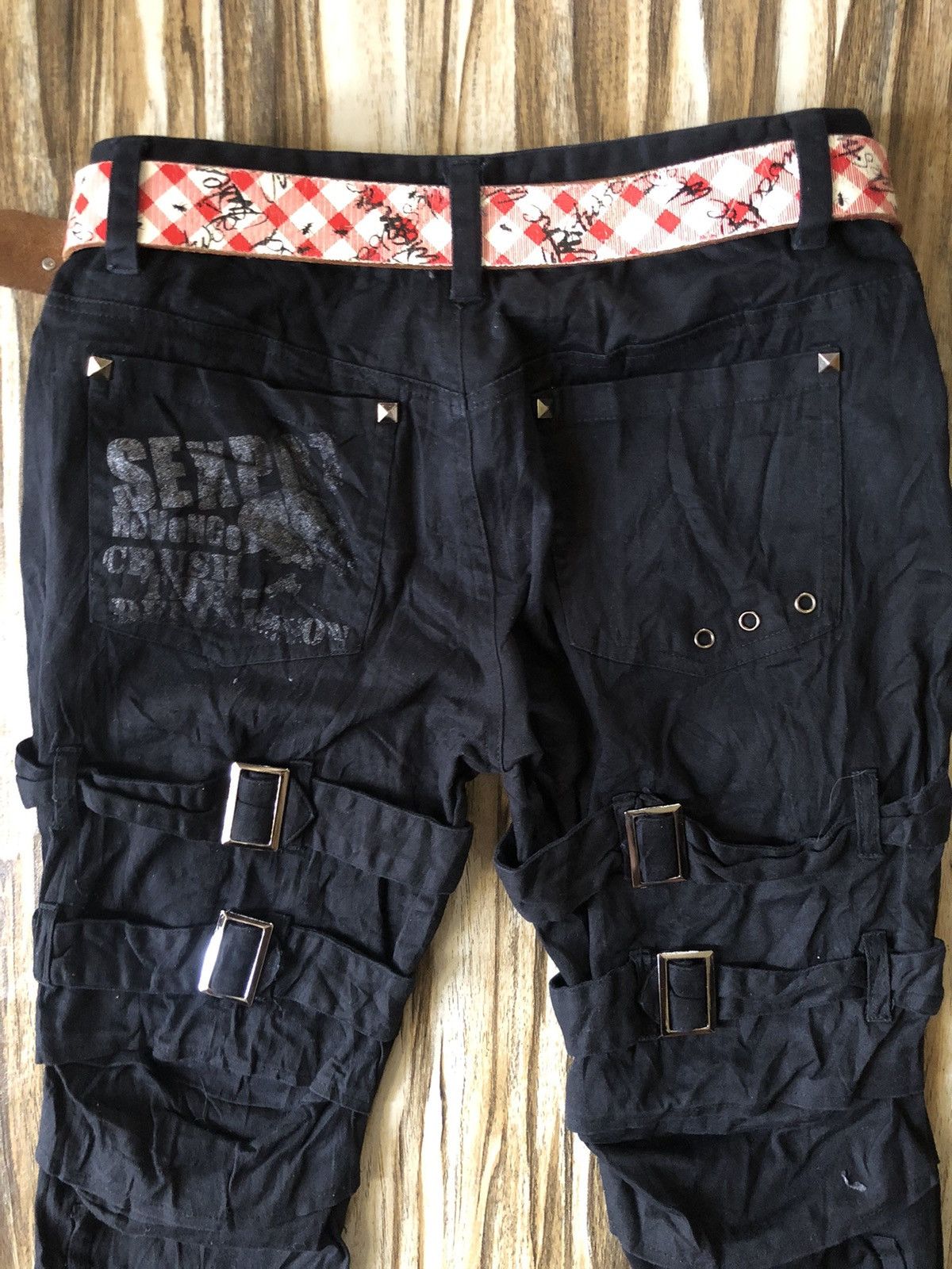 Japanese Brand Sexpot Revenge punk post apocalypse Seditionaries kmrii Size US 32 / EU 48 - 5 Thumbnail