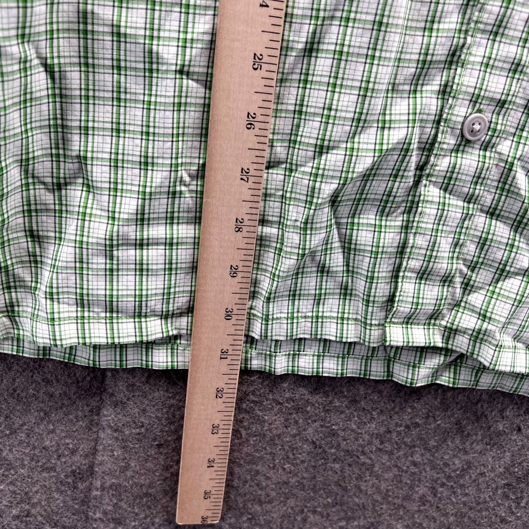 Vintage Columbia Shirt Men Large Green White Button Down Check Short Sleeve Gingham Camp Shirt - Men Large Green Check Button-Up Casual Everyday Size US L / EU 52-54 / 3 - 4 Thumbnail