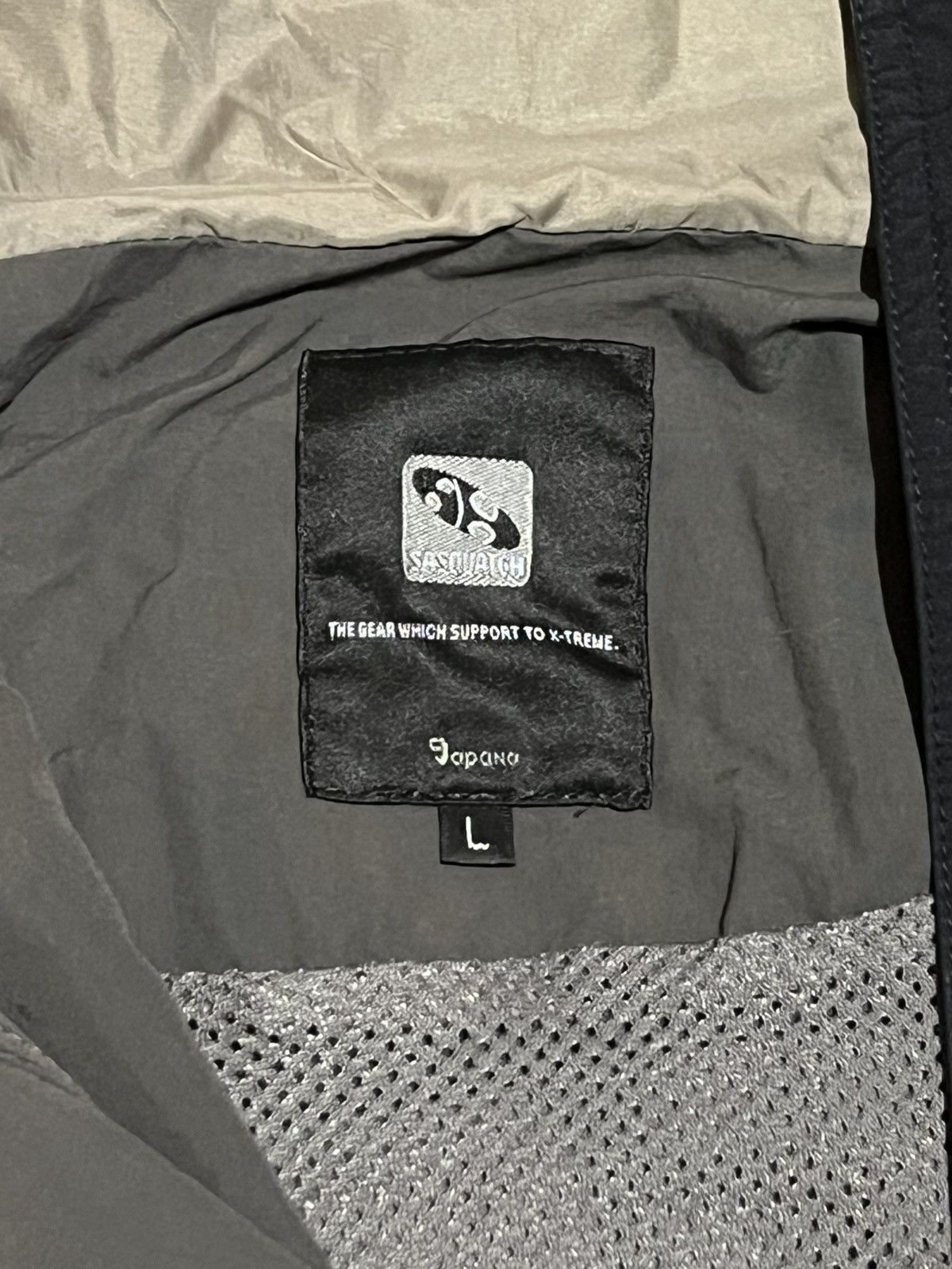 Sasquatchfabrix Black/Grey Sasquatchfabrix Raincoat Size US M / EU 48-50 / 2 - 4 Thumbnail