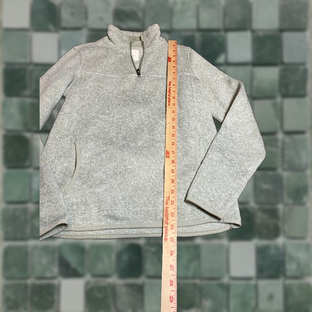 Vintage VINTAGE Thread & Supply Sweatshirt Womens Medium Gray Pullover Zip Neckline M Women Gray Sweater Long Sleeve Pullover Womens M Size M / US 6-8 / IT 42-44 - 1 Thumbnail