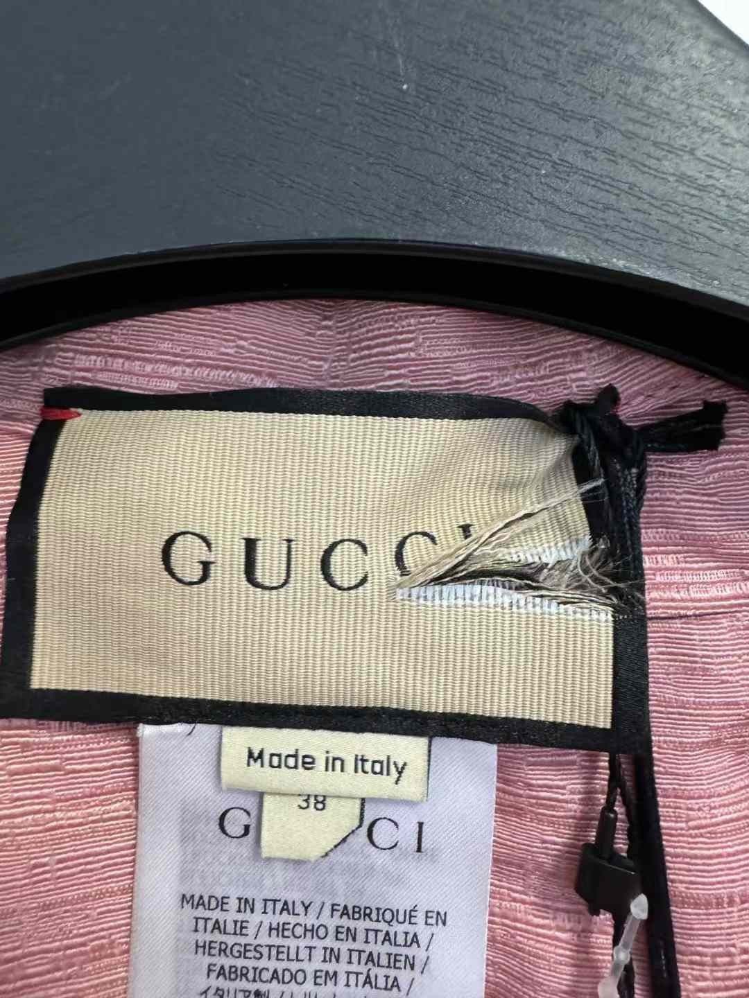 Gucci Gucci Size 38 Pink short mid-sleeved top 2501-Nextarrow Size US XS / EU 42 / 0 - 3 Thumbnail