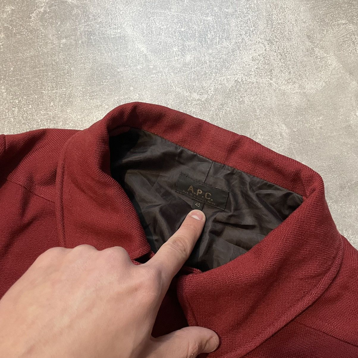 A.P.C. × If Six Was Nine × Japanese Brand A.P.C. Coat wool jacket japan blazer punk rock old money apc Size S / US 4 / IT 40 - 2 Thumbnail