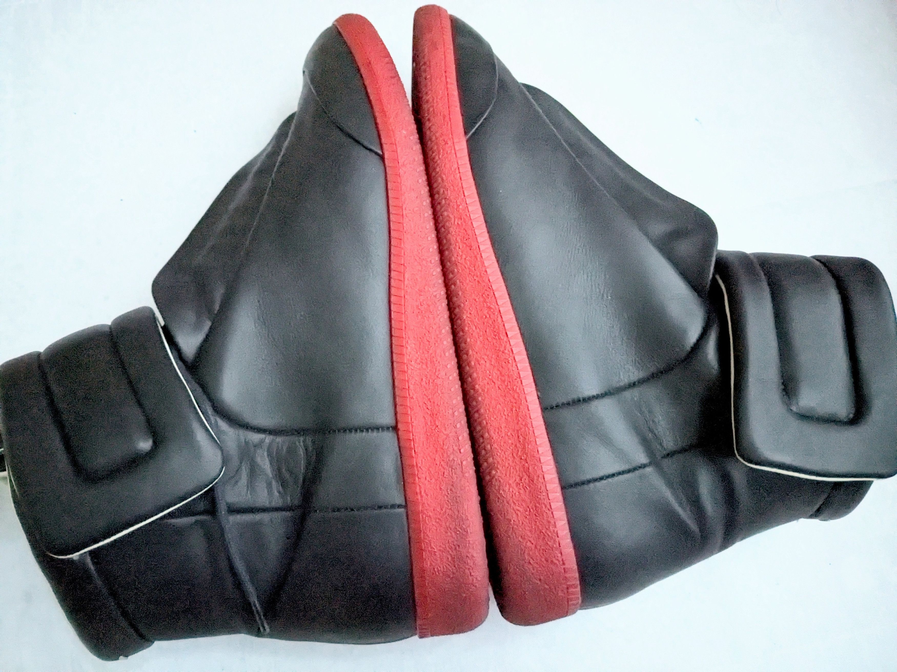 Maison Margiela Maison Margiela Future Black Red Leather 12 45 Italy High Size US 12 / EU 45 - 7 Thumbnail