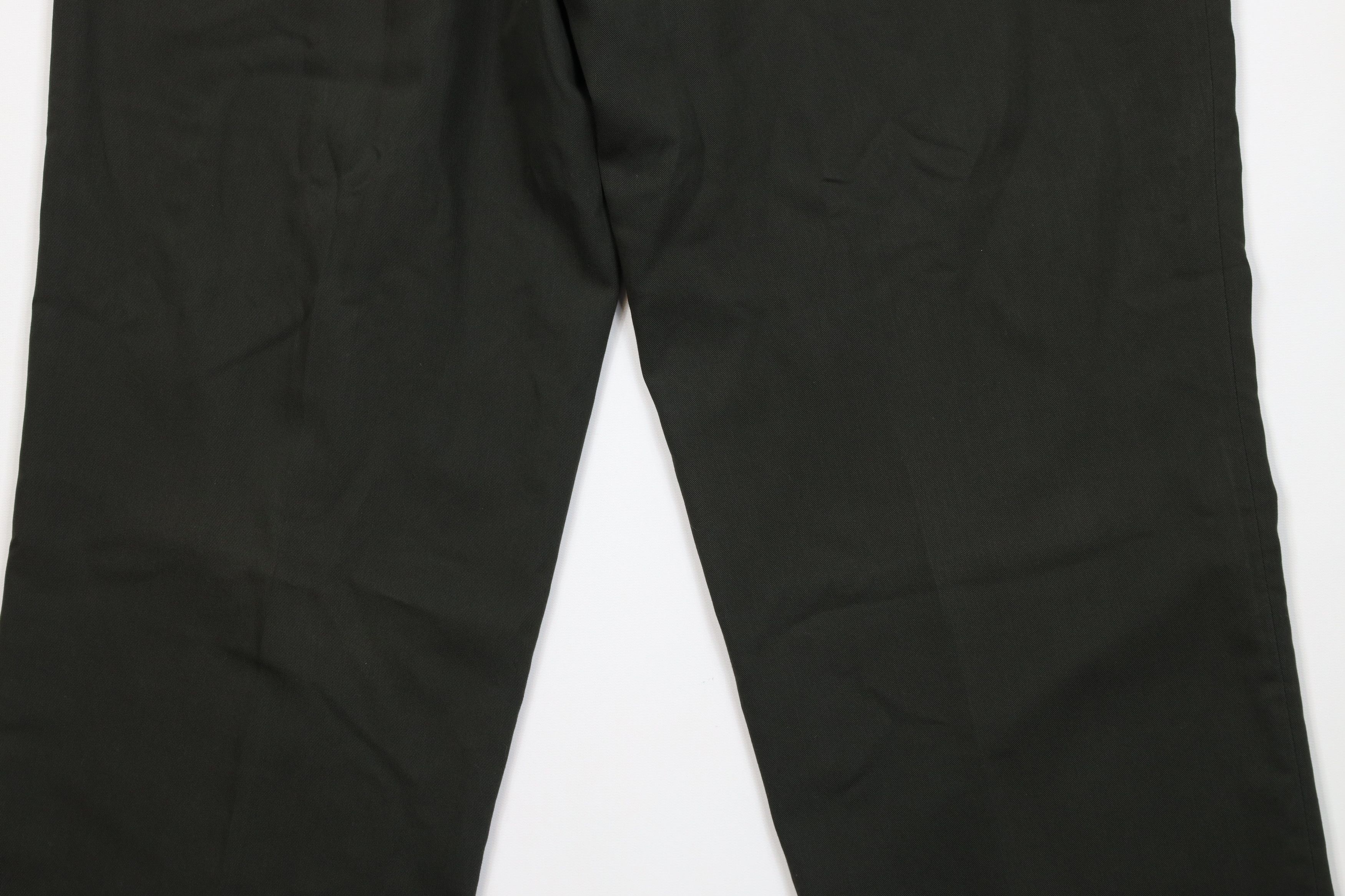 Vintage Vintage 90s Streetwear Pleated Wide Leg Chino Pants Green Size US 34 / EU 50 - 13 Thumbnail