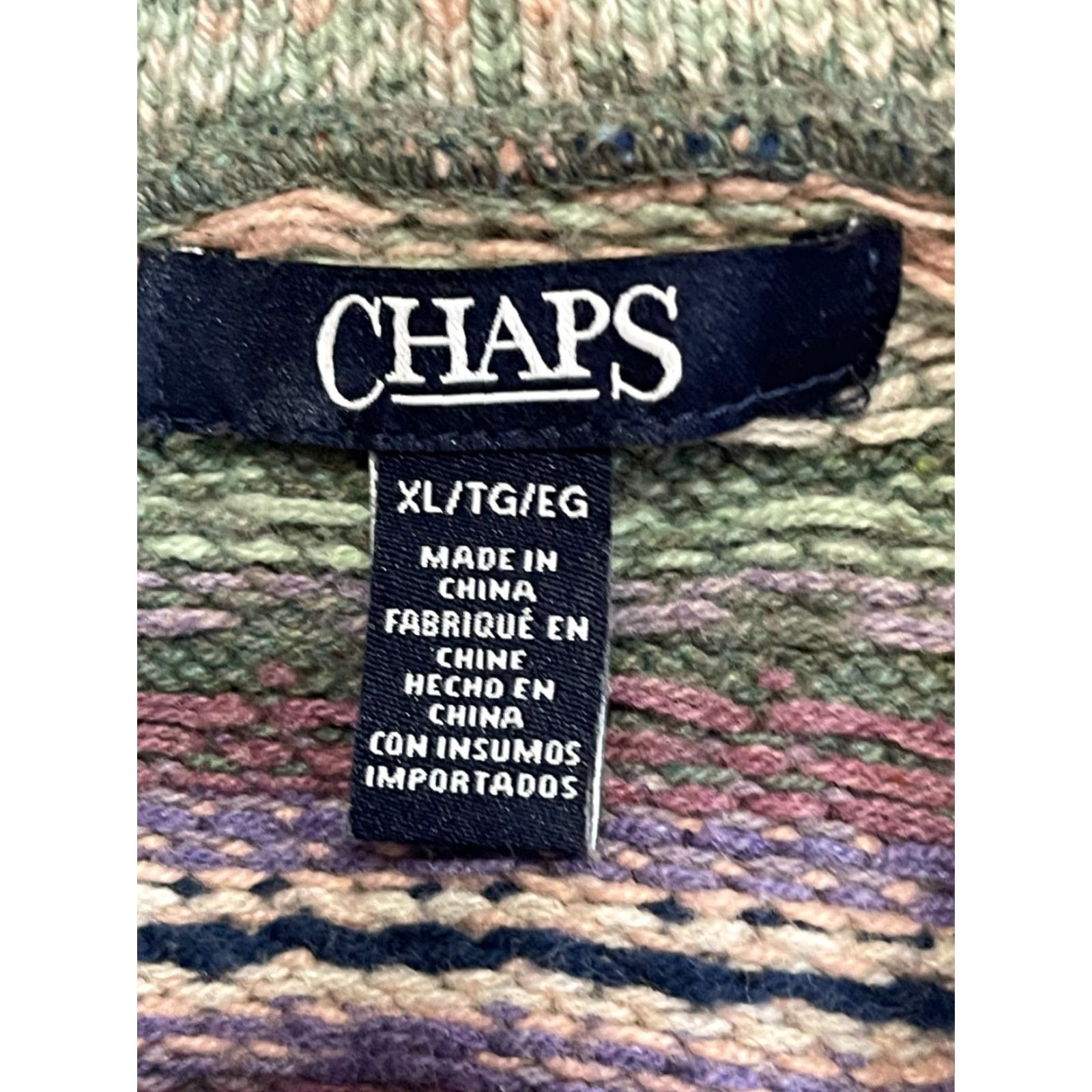 Chaps VINTAGE not applicable. Size XL / US 12-14 / IT 48-50 - 6 Thumbnail