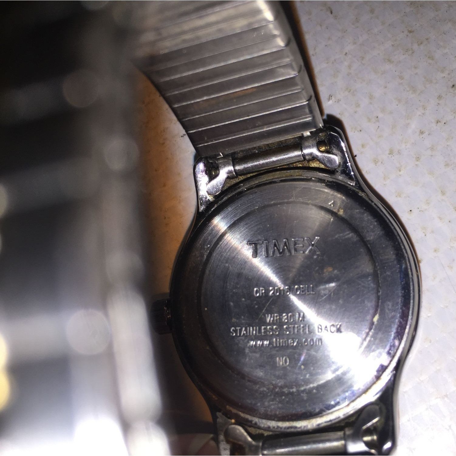 Timex Vintage Silver Toned TIMEX Watch- Untested/Unsure if this Wo Size ONE SIZE - 5 Thumbnail