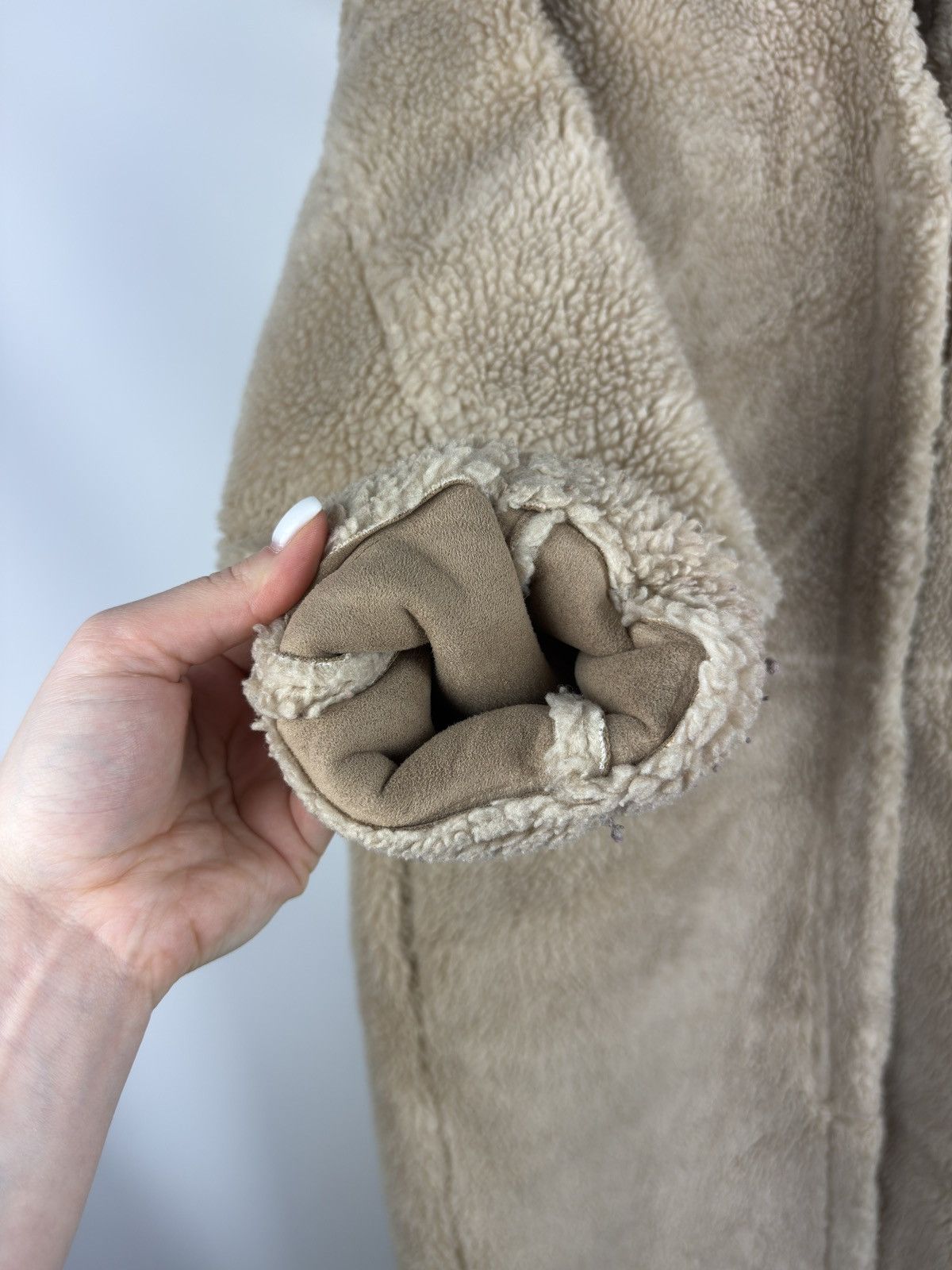 Designer × Japanese Brand Studio Tomboy Ladies Faux Shearling Japanese Coat Jacket Size L / US 10 / IT 46 - 11 Thumbnail