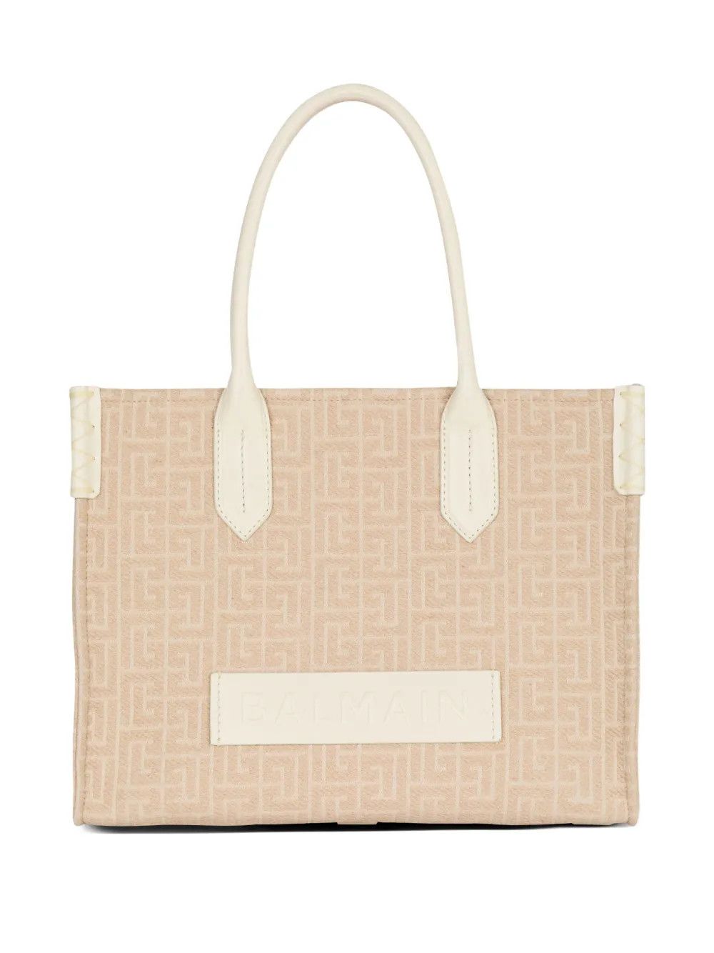 Balmain os11x0226 Size: OS / B-Army 36 Tote Bag in Beige Size ONE SIZE - 1 Thumbnail