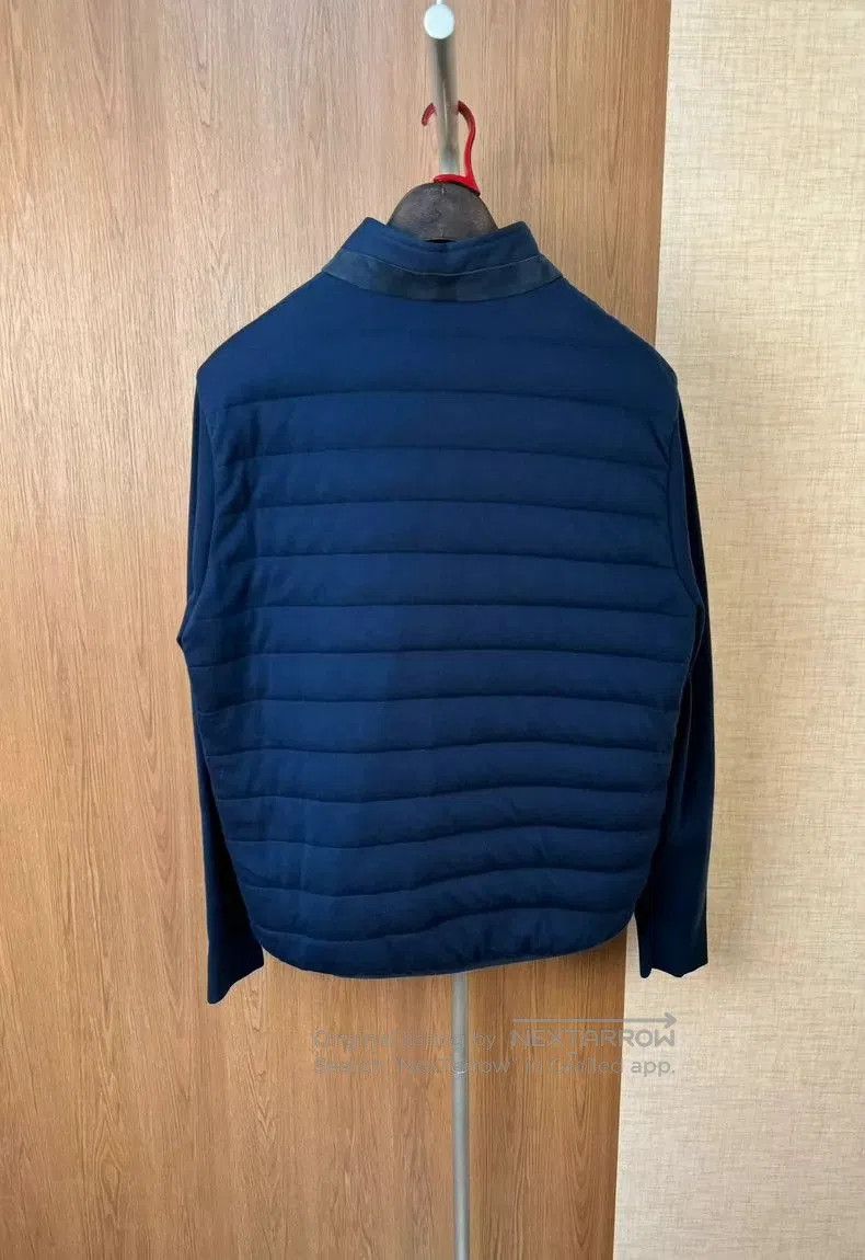 Loro Piana Loro Piana Knit Down Jacket Blue XXL. Size US XXL / EU 58 / 5 - 3 Thumbnail