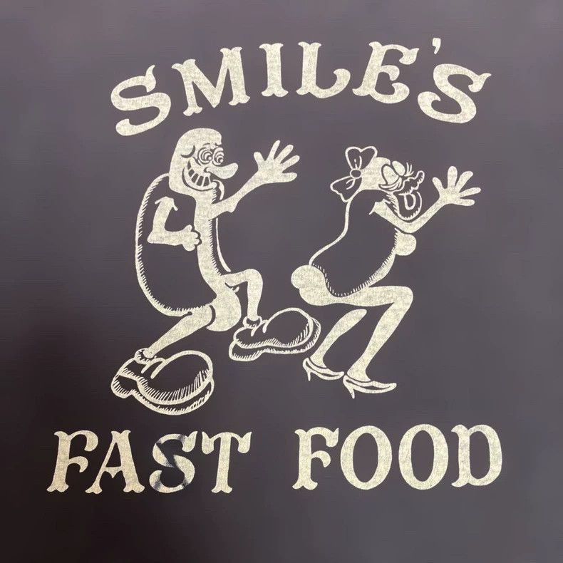 Freewheelers Smile's Fast Food Graphic T-shirt-2506 Size US M / EU 48-50 / 2 - 3 Thumbnail