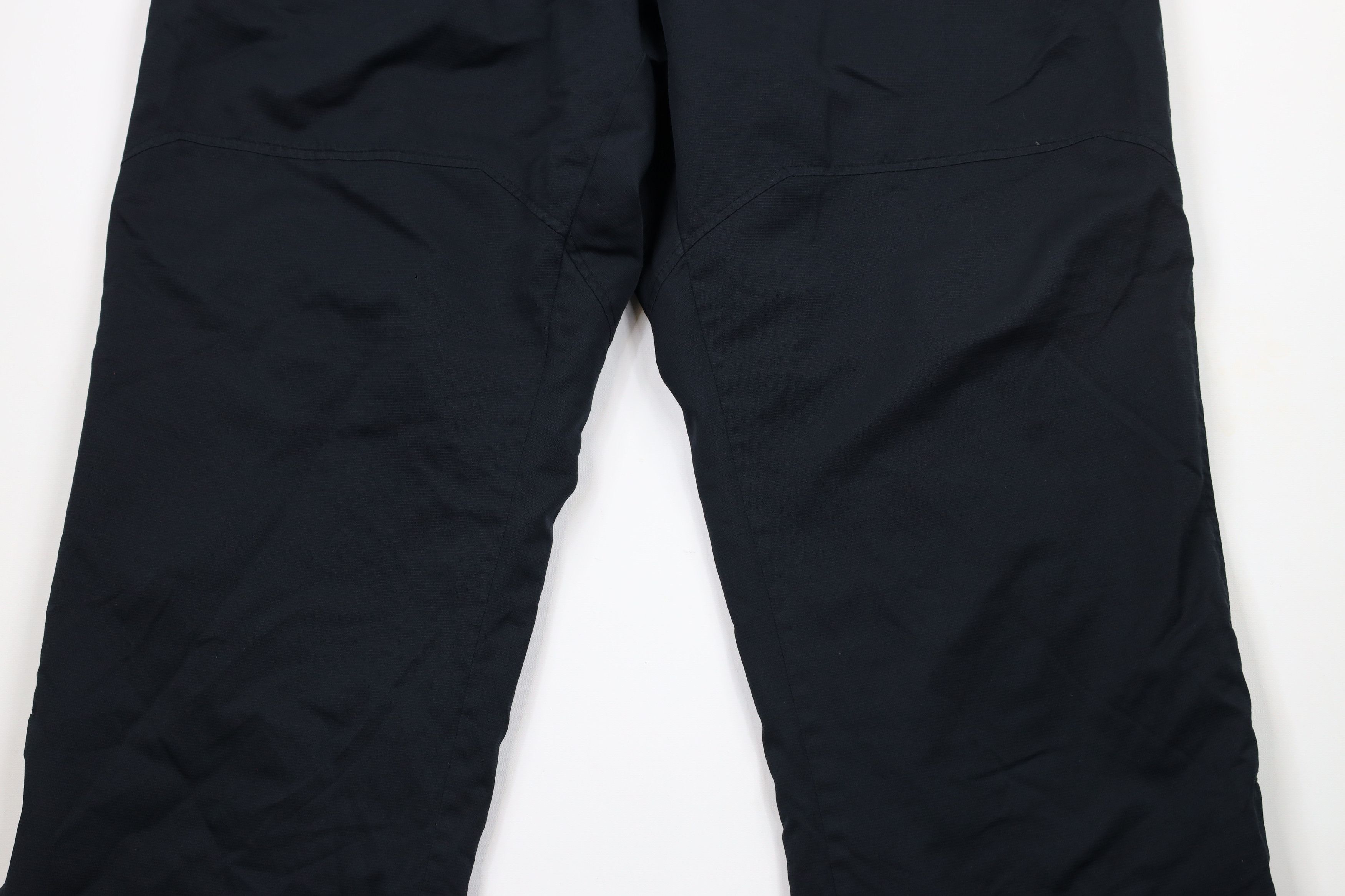 Vintage Vintage Bauer Hockey Spell Out Lined Wide Leg Pants Black Size US 42 / EU 58 - 3 Thumbnail