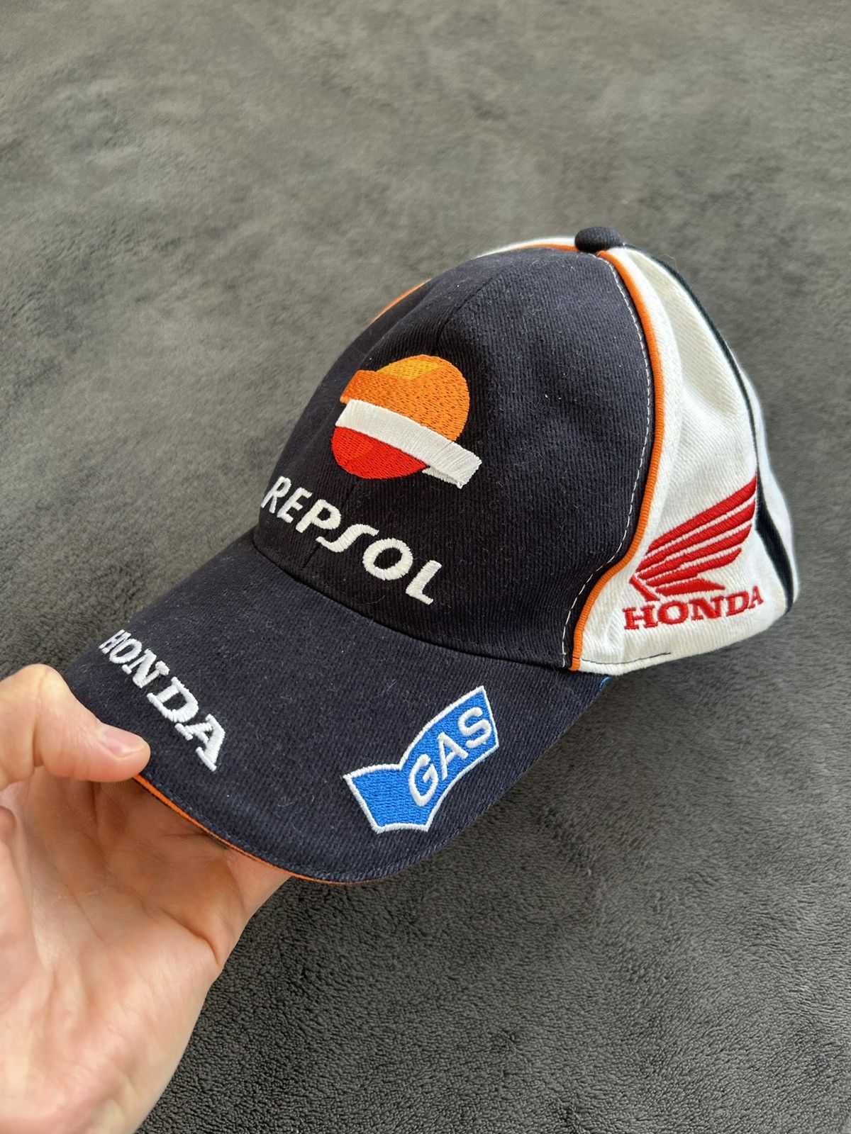 Honda Honda Repsol Motorcycle Nascar Hat Licensed Size ONE SIZE - 1 Thumbnail