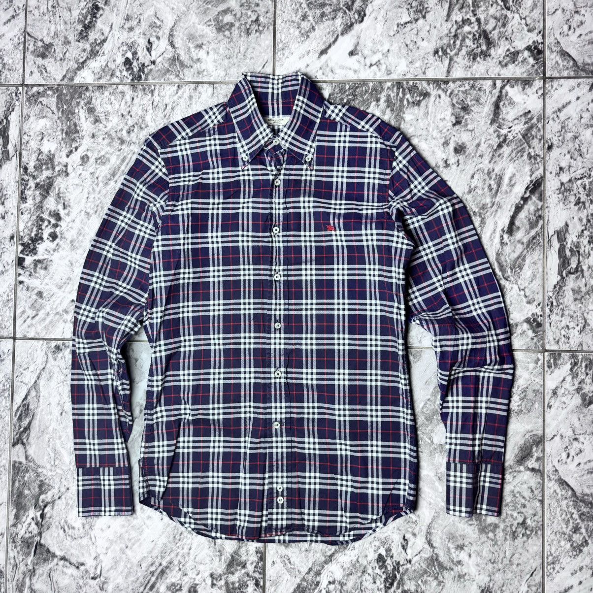 Burberry × Vintage Vintage Burberry London Shirt Size US M / EU 48-50 / 2 - 1 Thumbnail