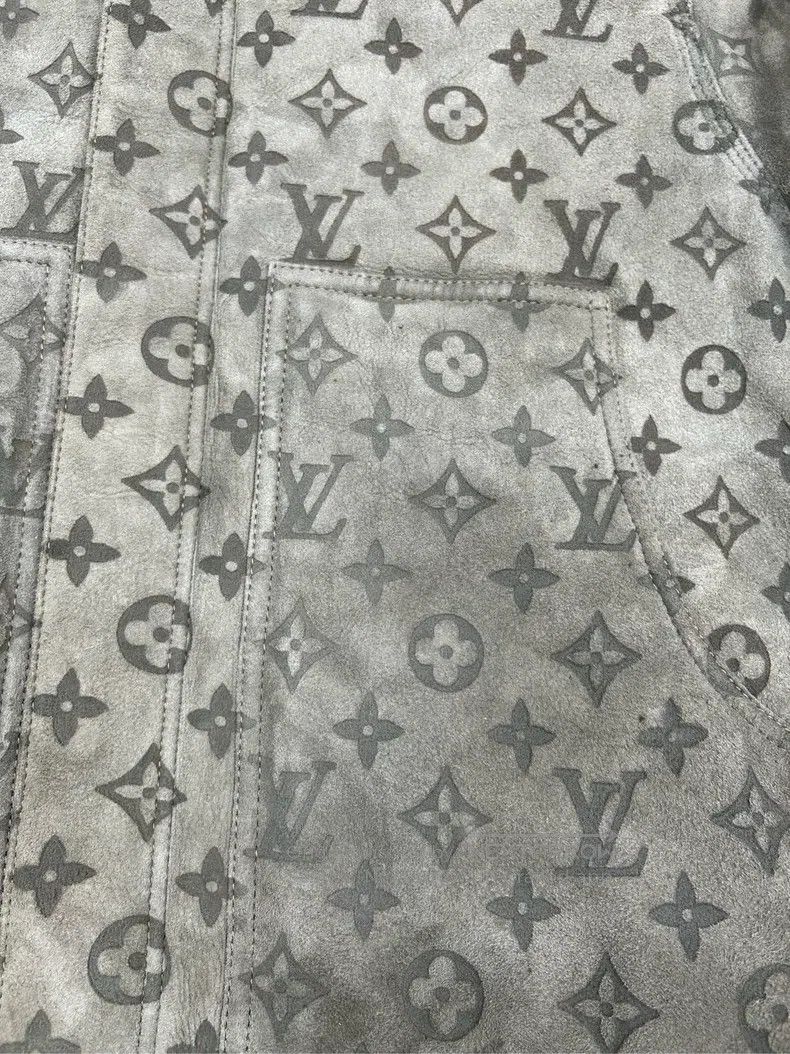 Louis Vuitton Louis Vuitton Lambswool full-print brown suede presbyopic Size US L / EU 52-54 / 3 - 4 Thumbnail