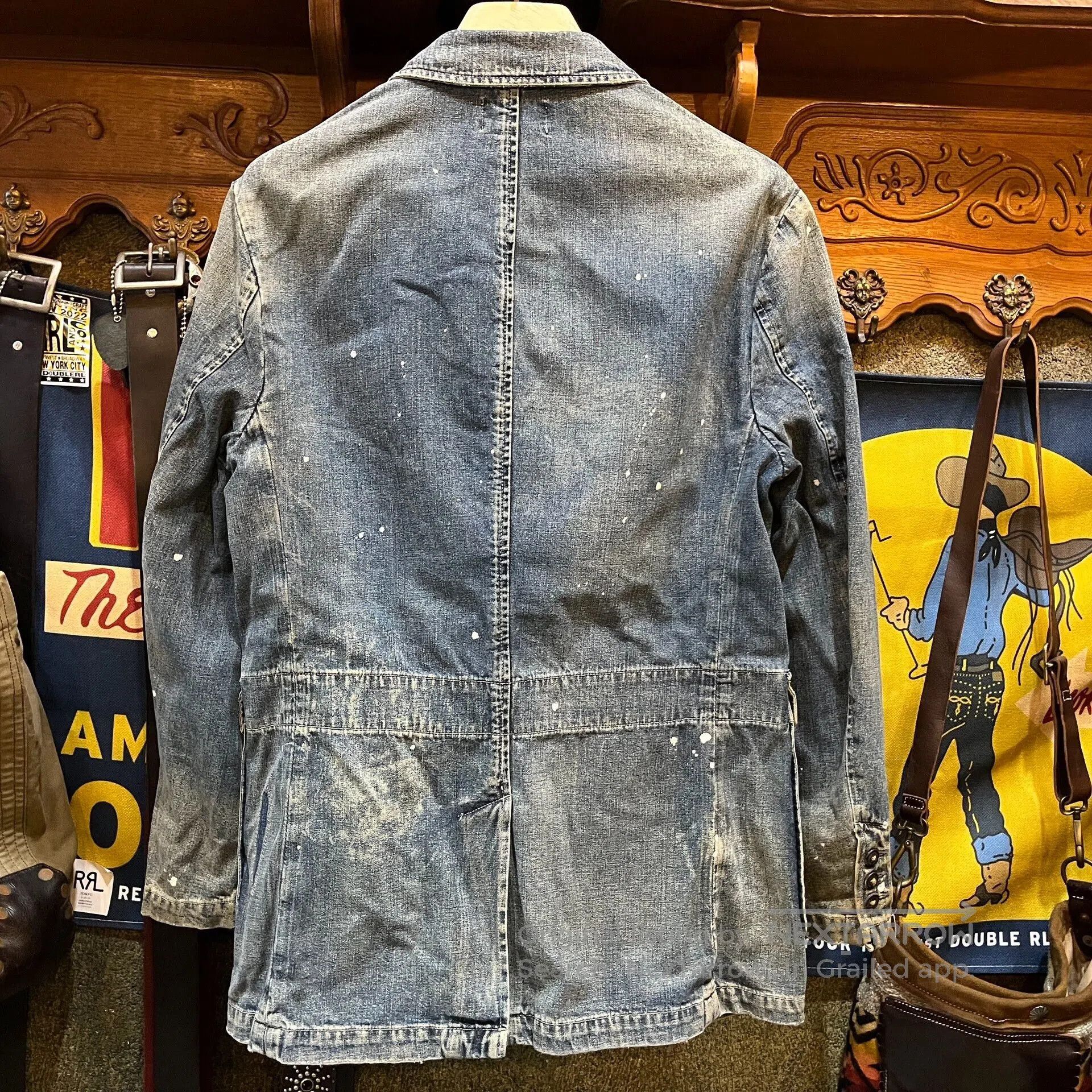 RRL Ralph Lauren Vintage RRL Denim Jacket by Ralph Lauren. Size US M / EU 48-50 / 2 - 2 Thumbnail