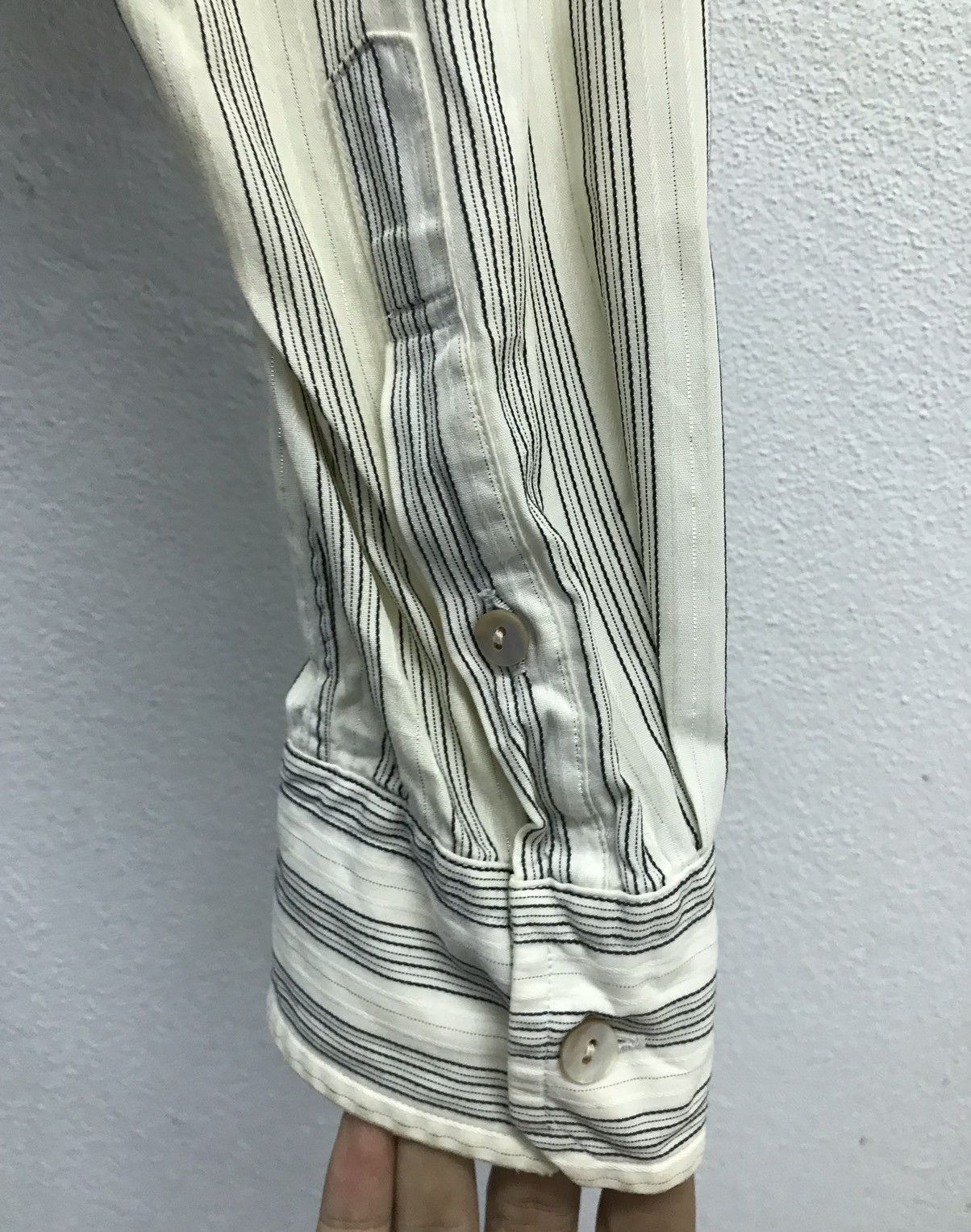 Japanese Brand × Katharine Hamnett London × Vintage Vintage Katharine Hamnett London MadeInJapan Shirt Button Up Size US M / EU 48-50 / 2 - 6 Thumbnail