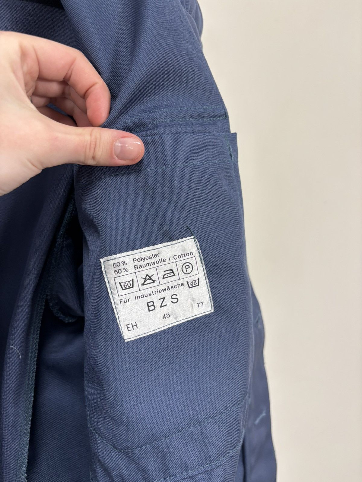 Other Vintage German Workwear Blue Utility Jacket Chore Coat Size US M / EU 48-50 / 2 - 12 Thumbnail
