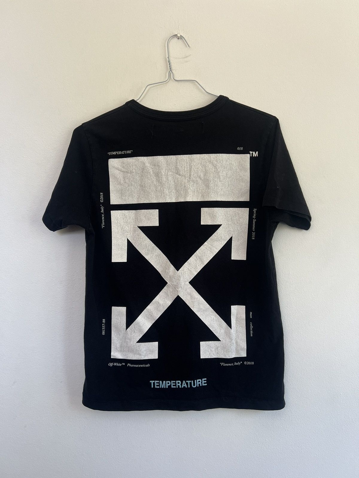 Off-White Off white Caravaggio TEE Size US S / EU 44-46 / 1 - 2 Thumbnail