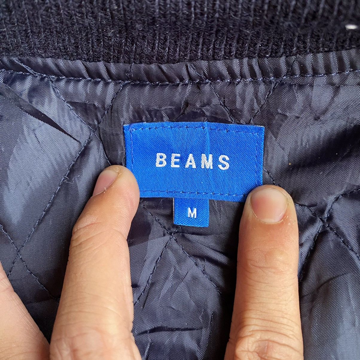 Beams Plus × Japanese Brand Beams Varsity Wool Hooded Jacket Size US M / EU 48-50 / 2 - 6 Thumbnail